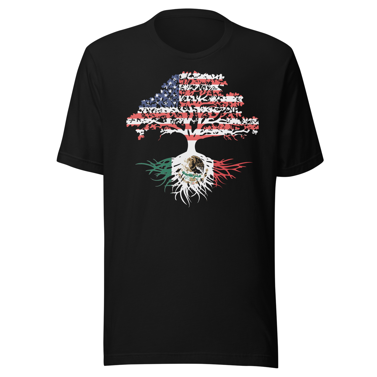 USA Mexico Tree T Shirt Men Women Kids Gift