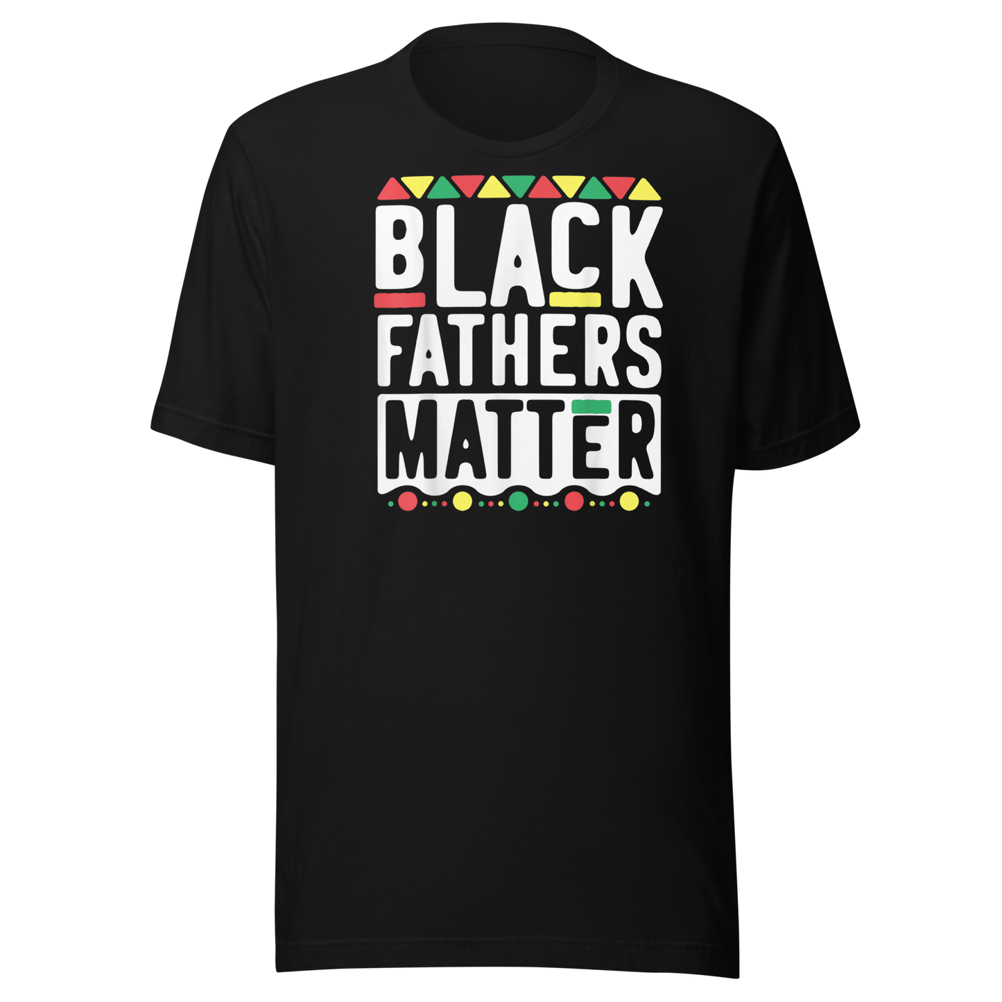 Black Fathers Matter T-Shirt for Men Dad History Month T-Shirt