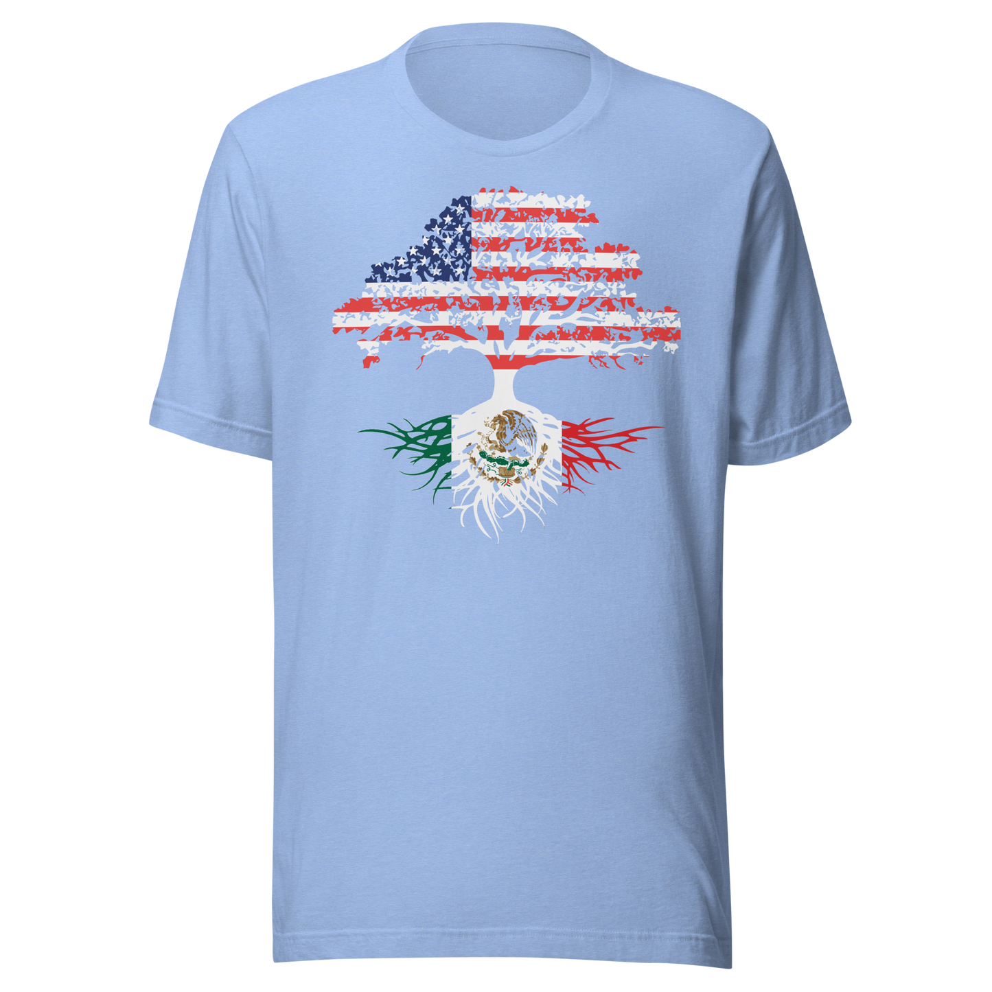 USA Mexico Tree T Shirt Men Women Kids Gift
