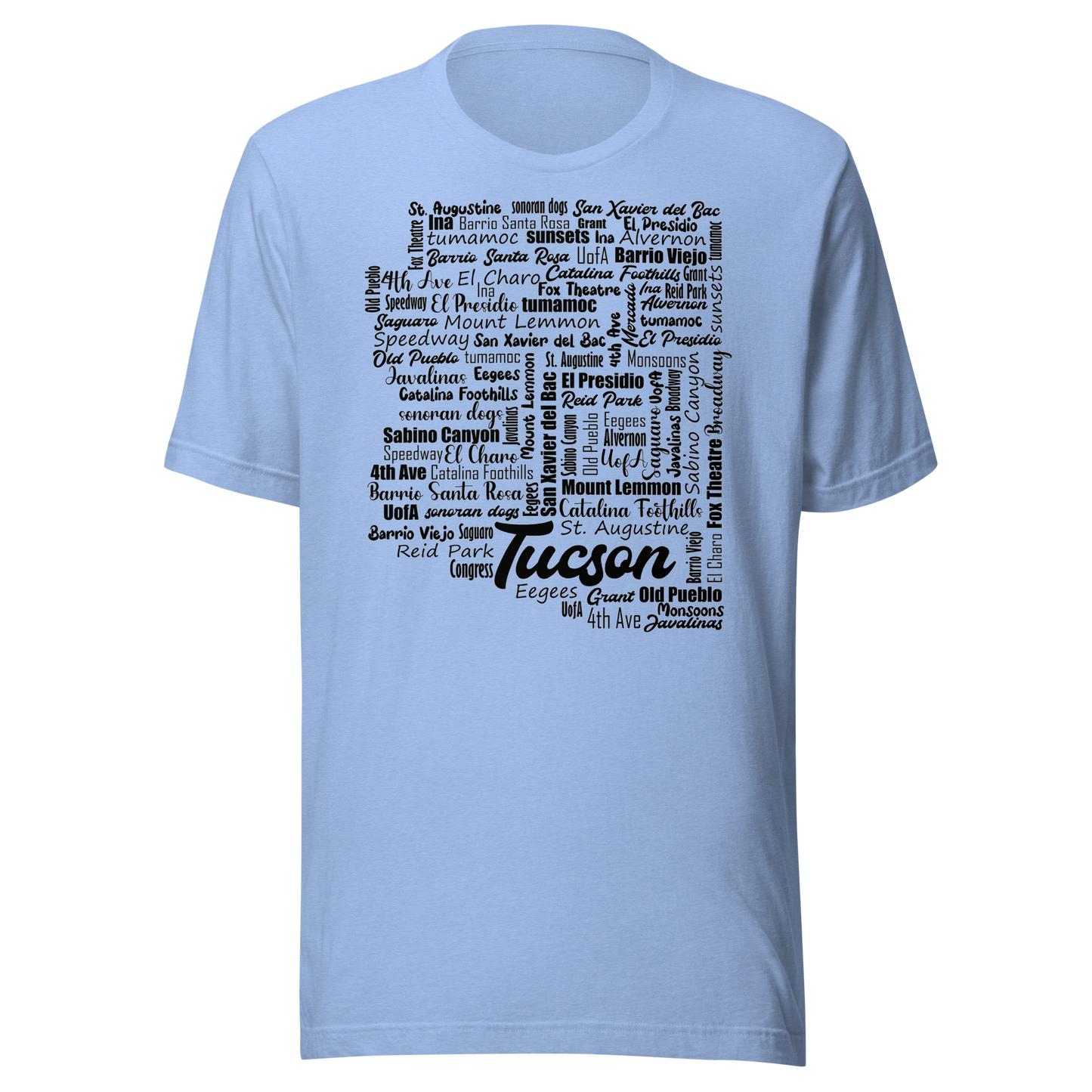 Tucson Typography T-Shirt