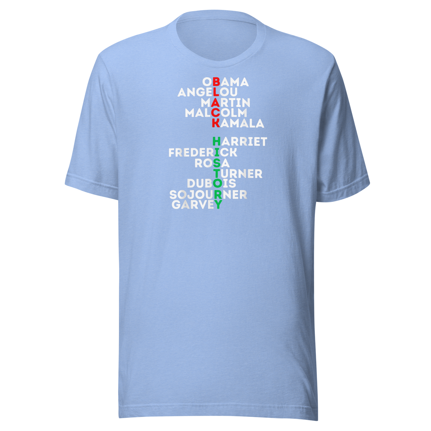 Black History Month 2021 Dream Like Leaders Kings Queens Luv T-Shirt