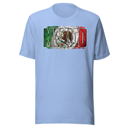 Mexico Flag Design T-Shirt