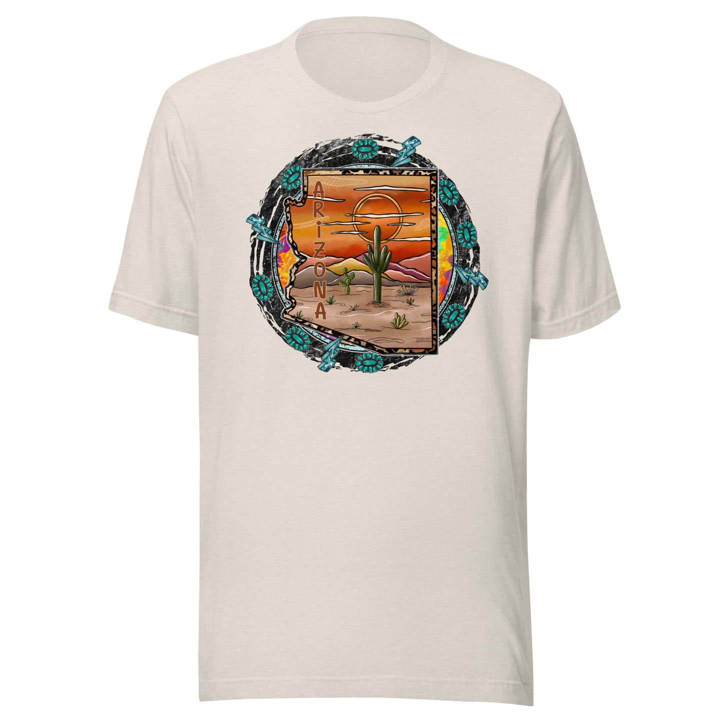 Arizona Desert Sunset T Shirt Men Women Kids Gift