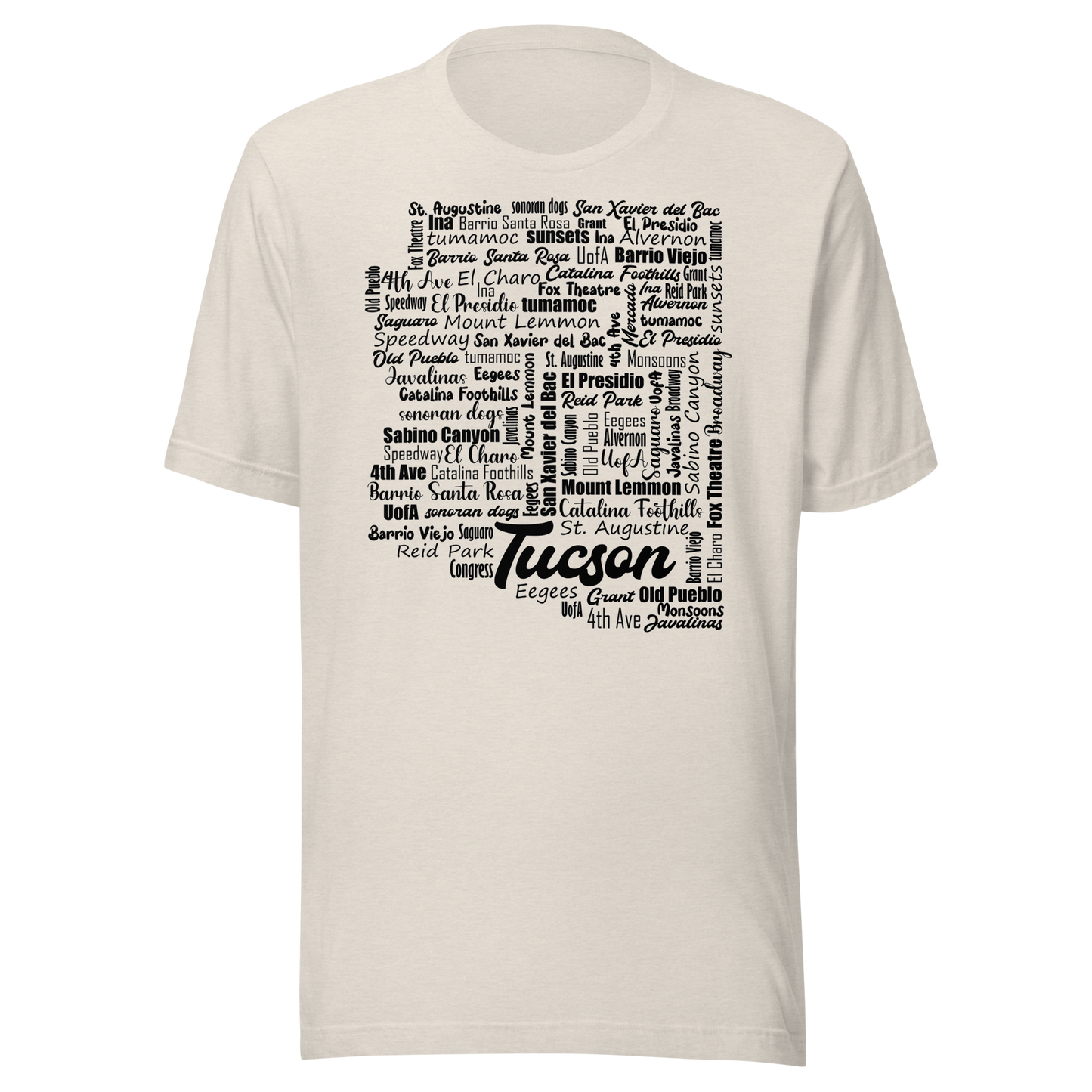 Tucson Typography T-Shirt