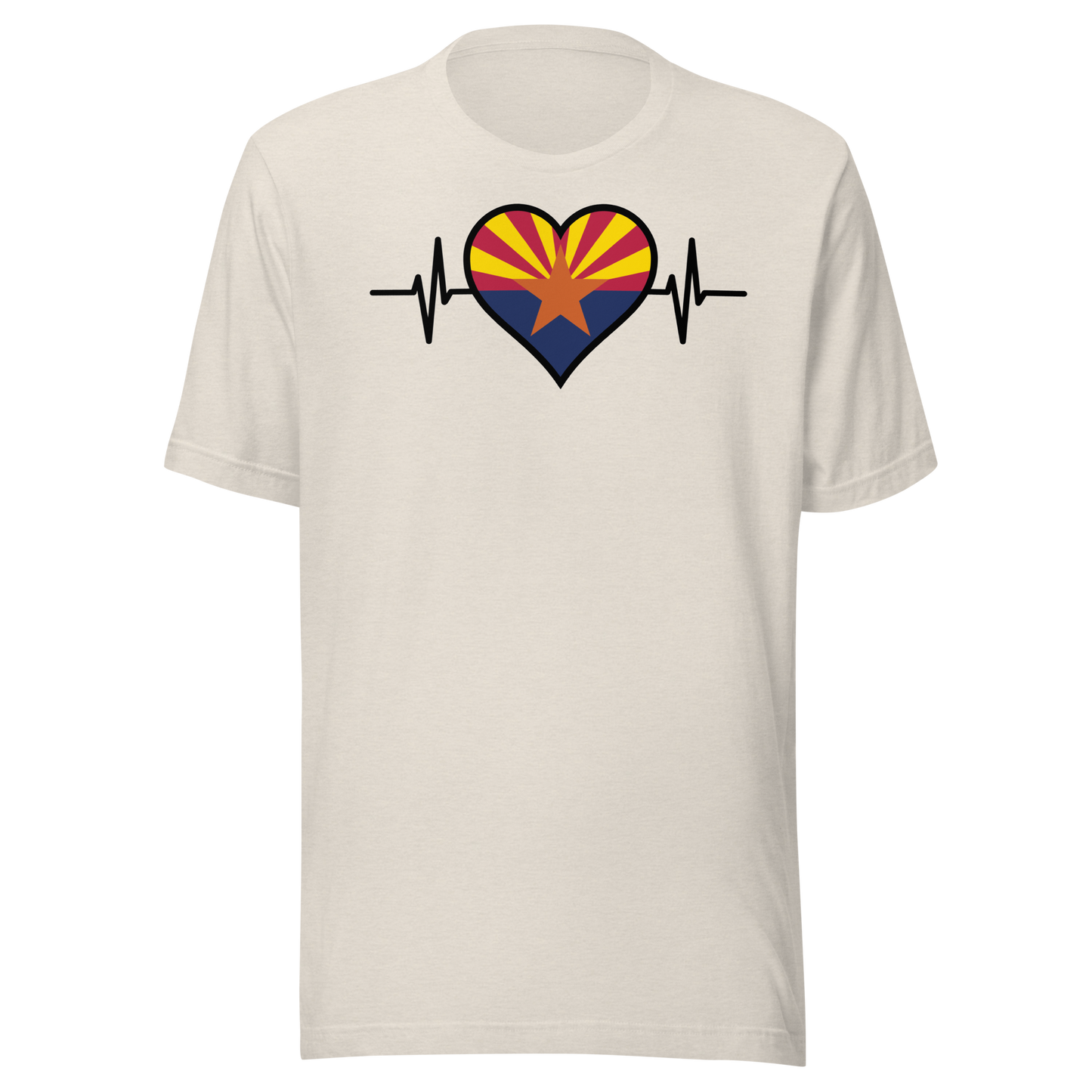 Heart Flag T Shirt Men Women Kids Gift
