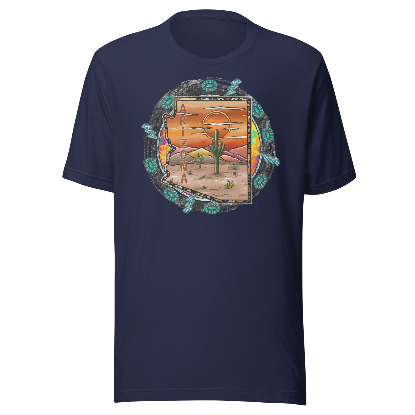 Arizona Desert Sunset T Shirt Men Women Kids Gift