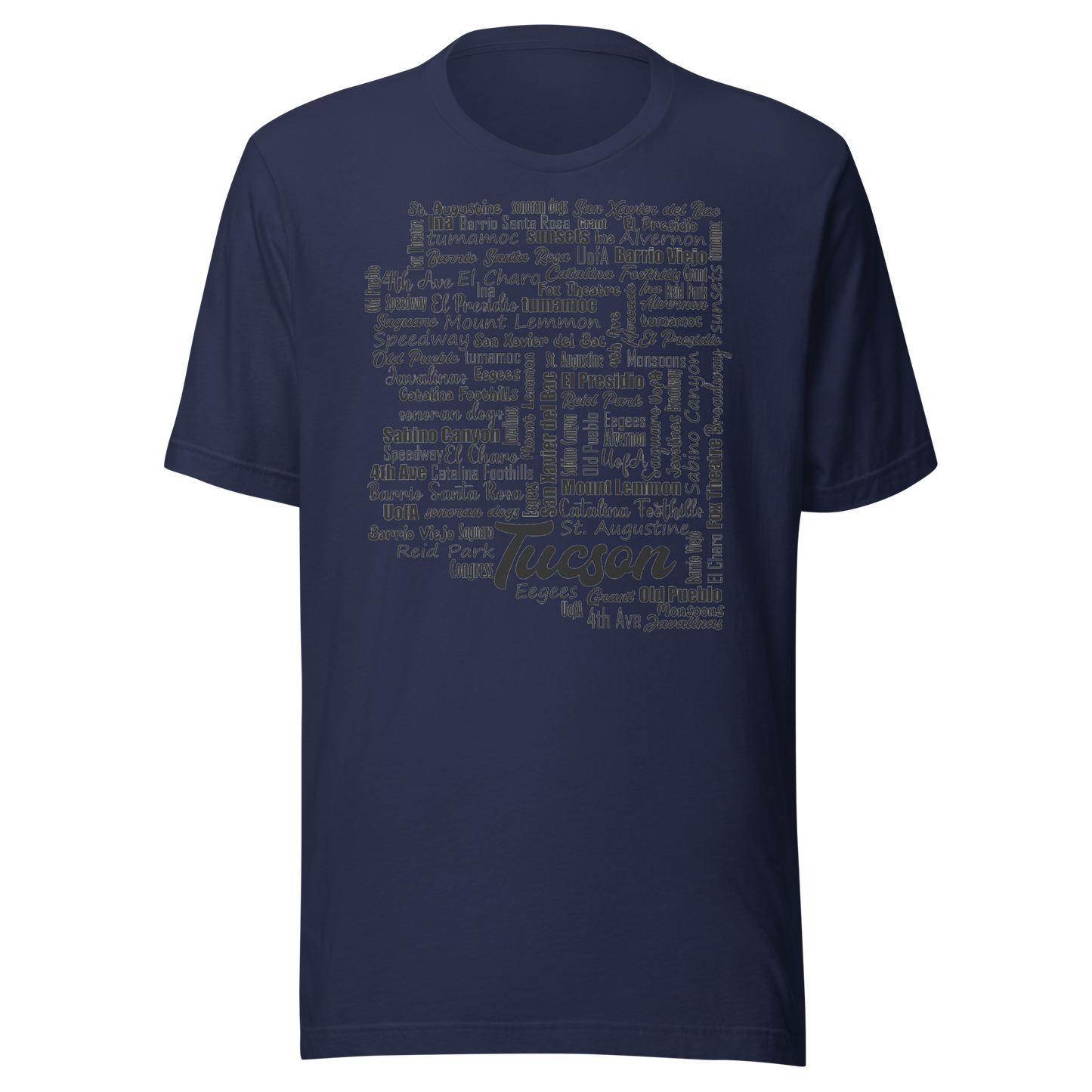 Tucson Typography T-Shirt