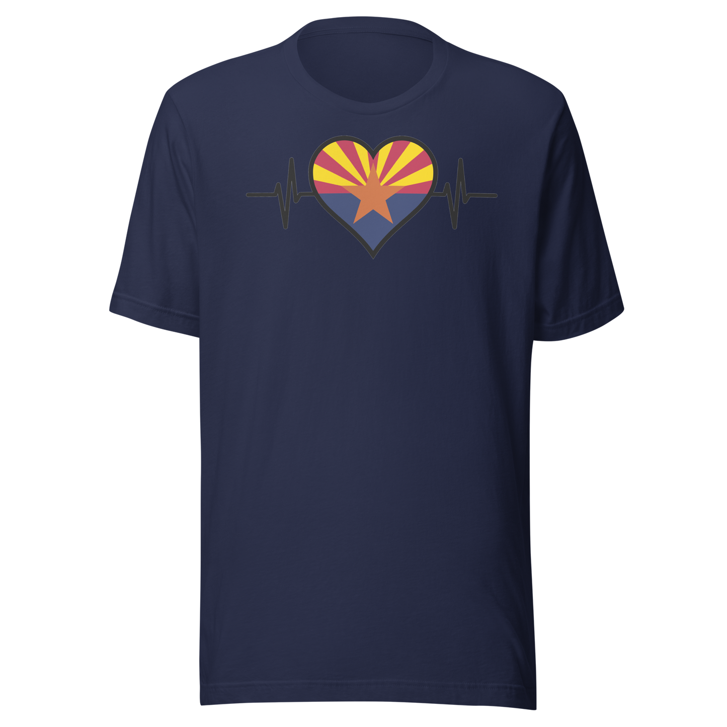 Heart Flag T Shirt Men Women Kids Gift