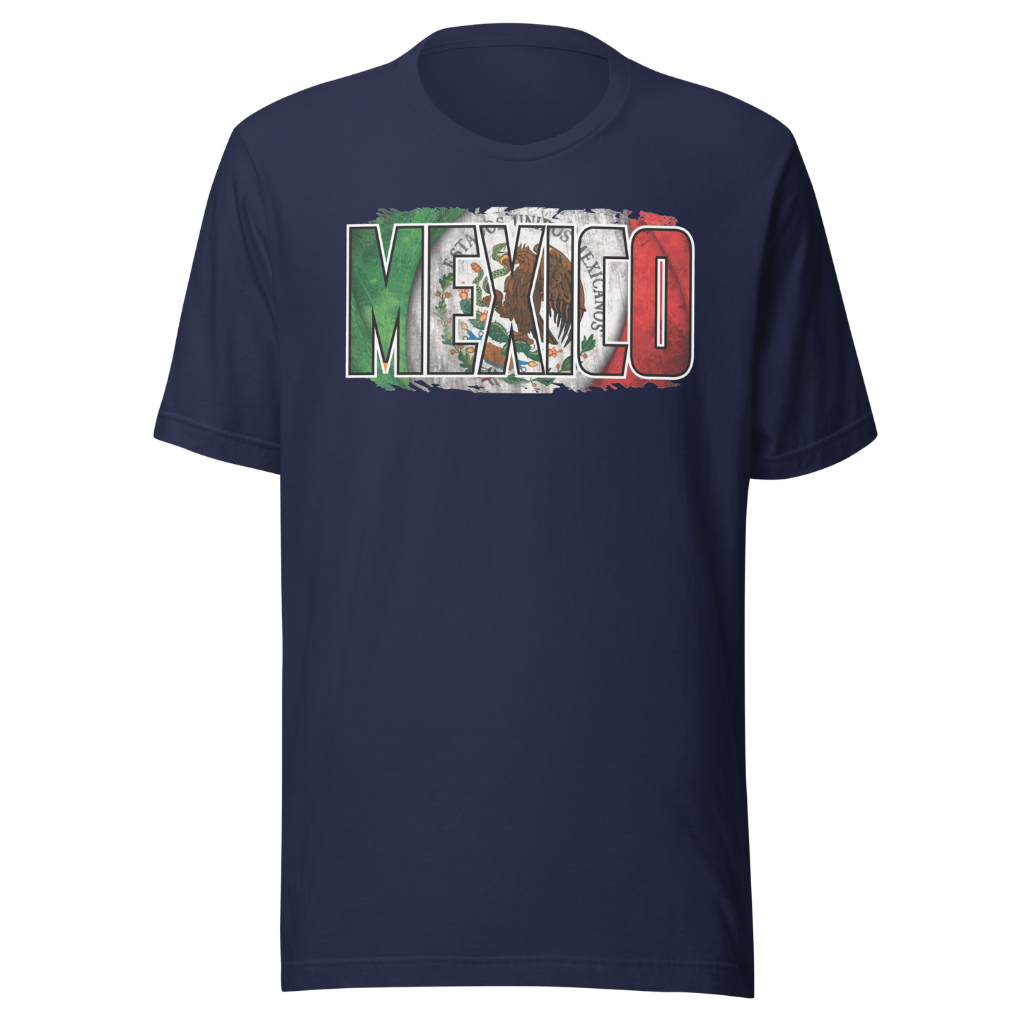 Mexico Flag Design T-Shirt