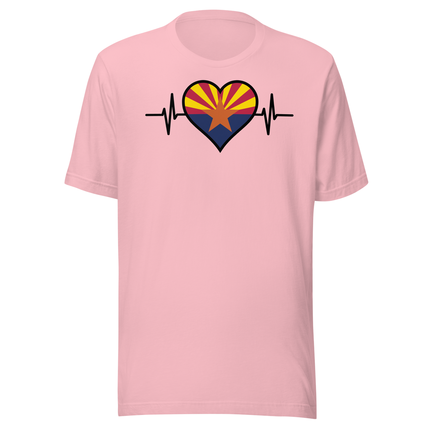 Heart Flag T Shirt Men Women Kids Gift