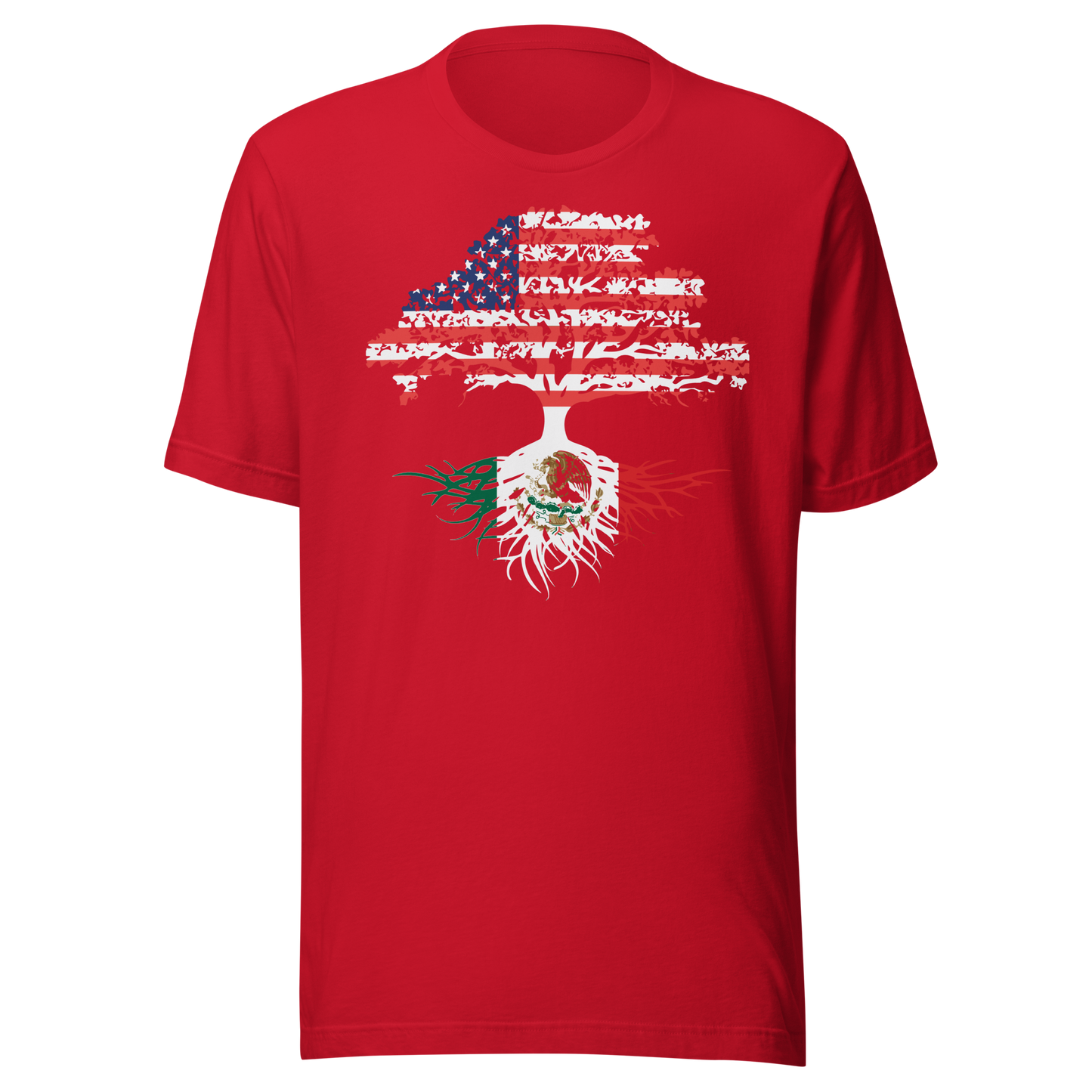 USA Mexico Tree T Shirt Men Women Kids Gift