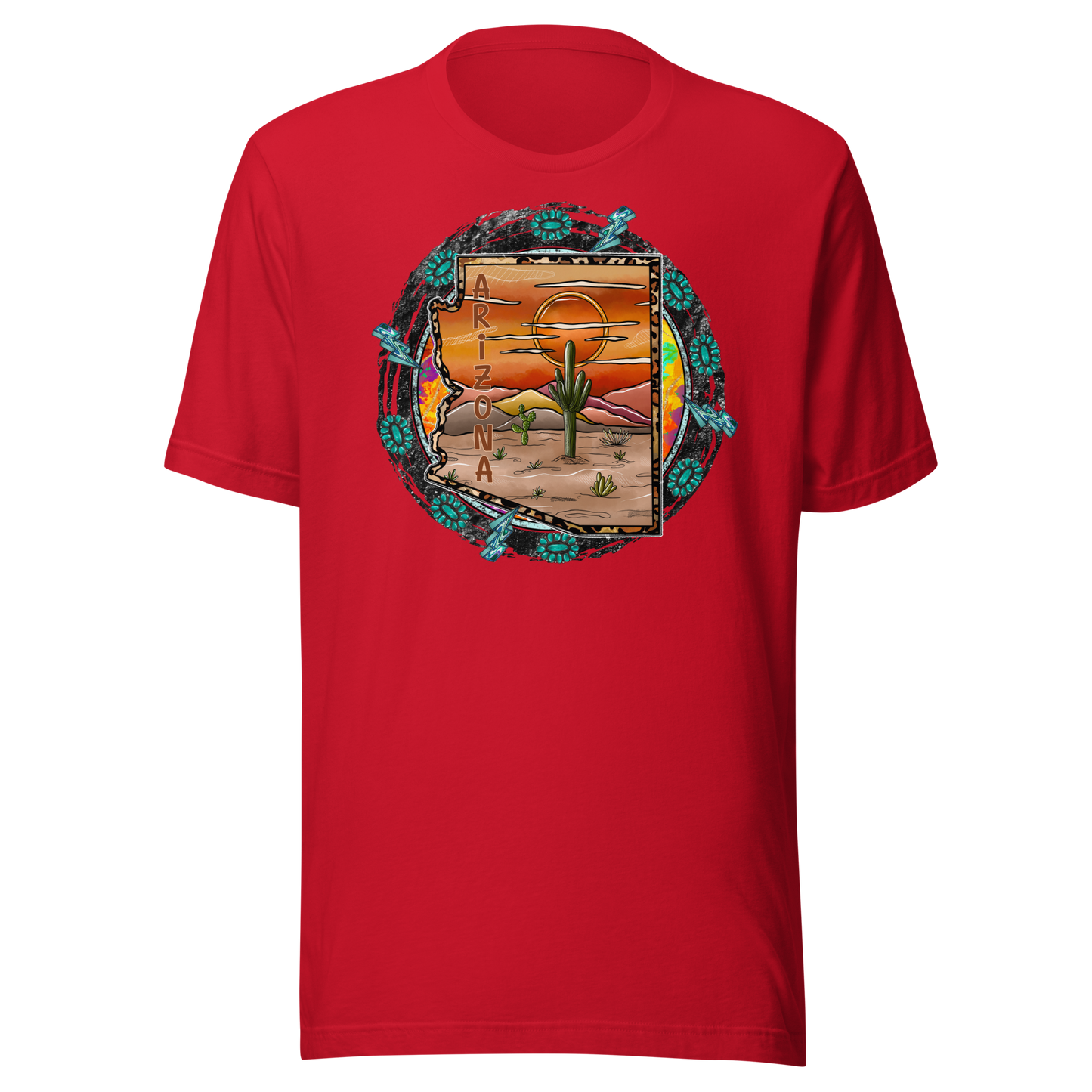 Arizona Desert Sunset T Shirt Men Women Kids Gift