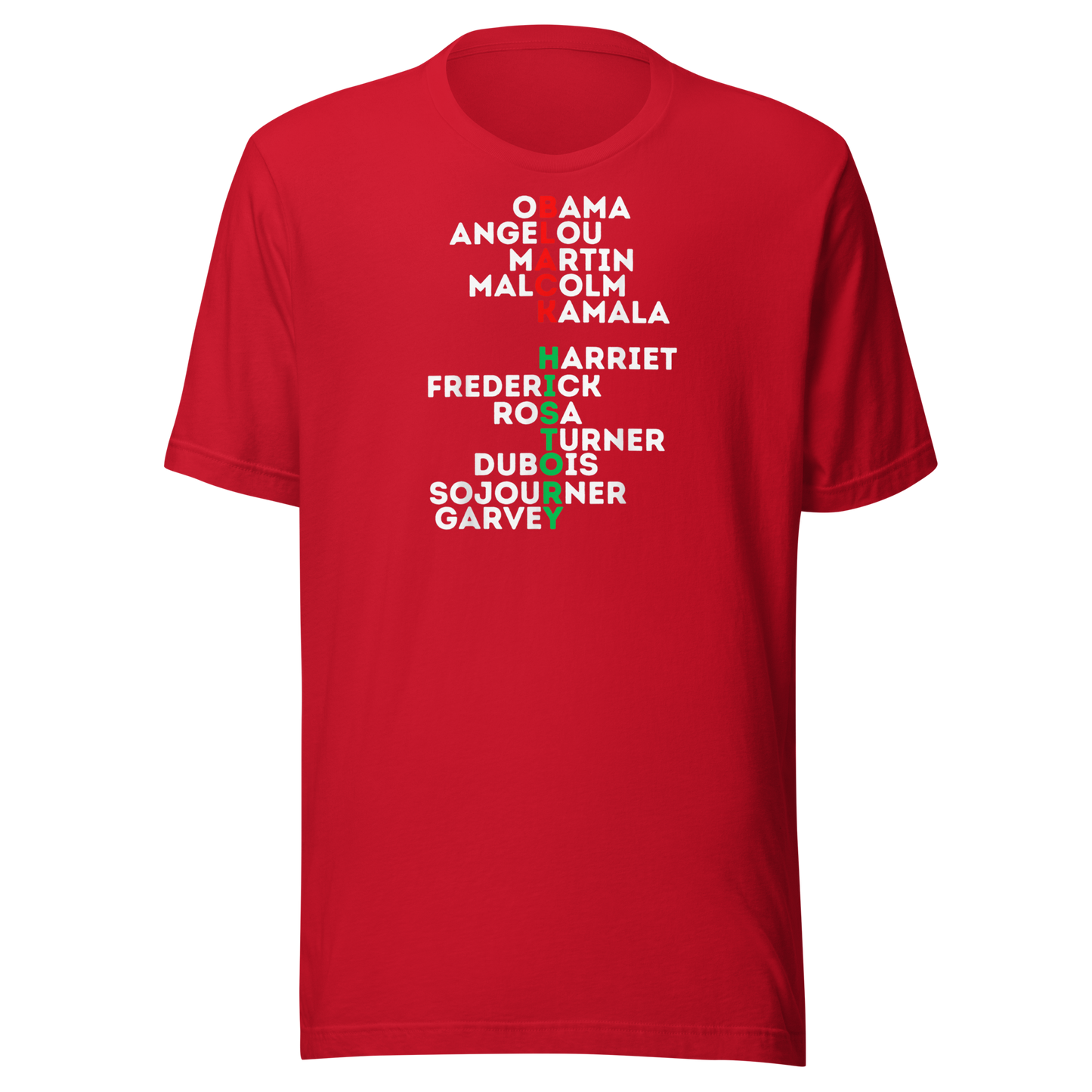 Black History Month 2021 Dream Like Leaders Kings Queens Luv T-Shirt