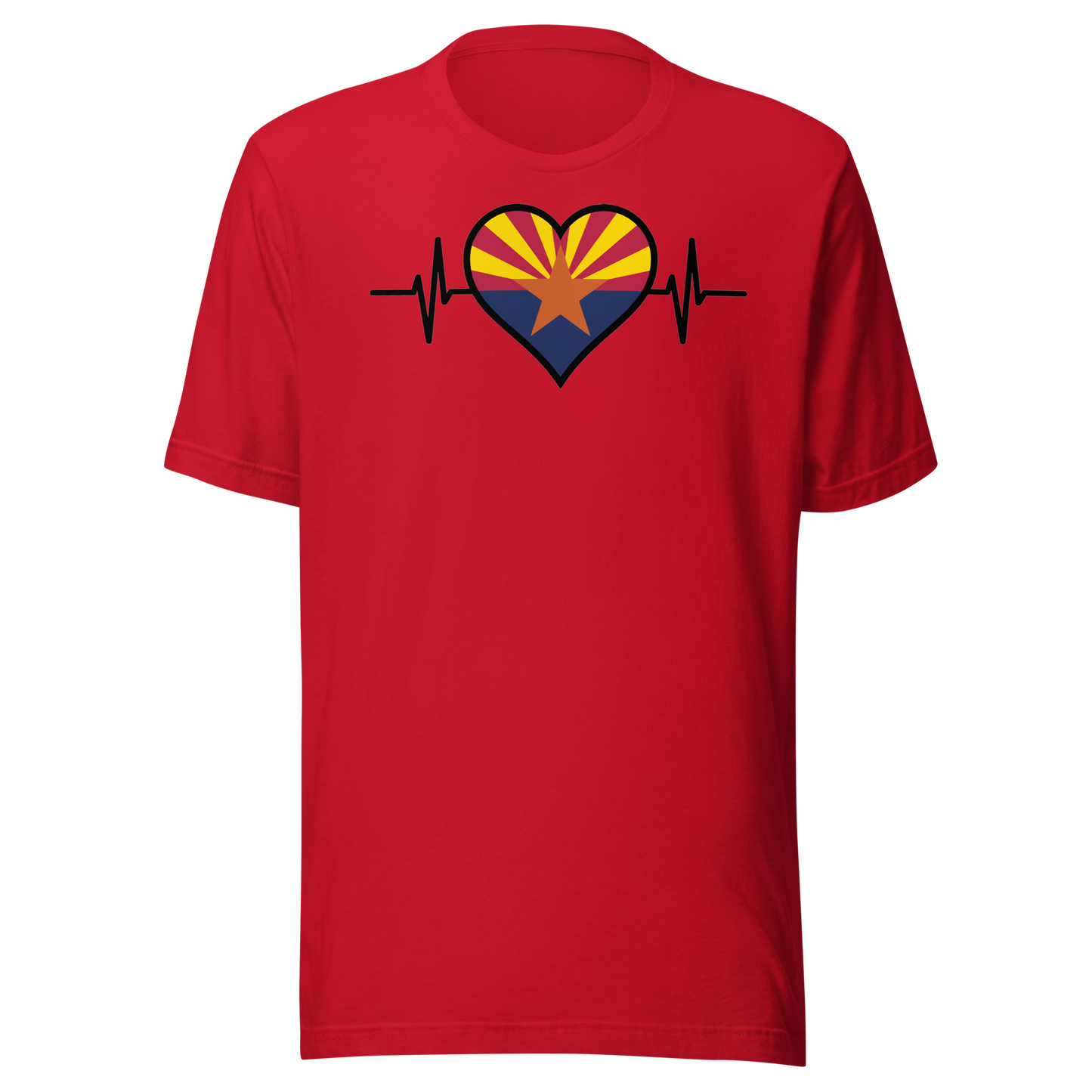 Heart Flag T Shirt Men Women Kids Gift