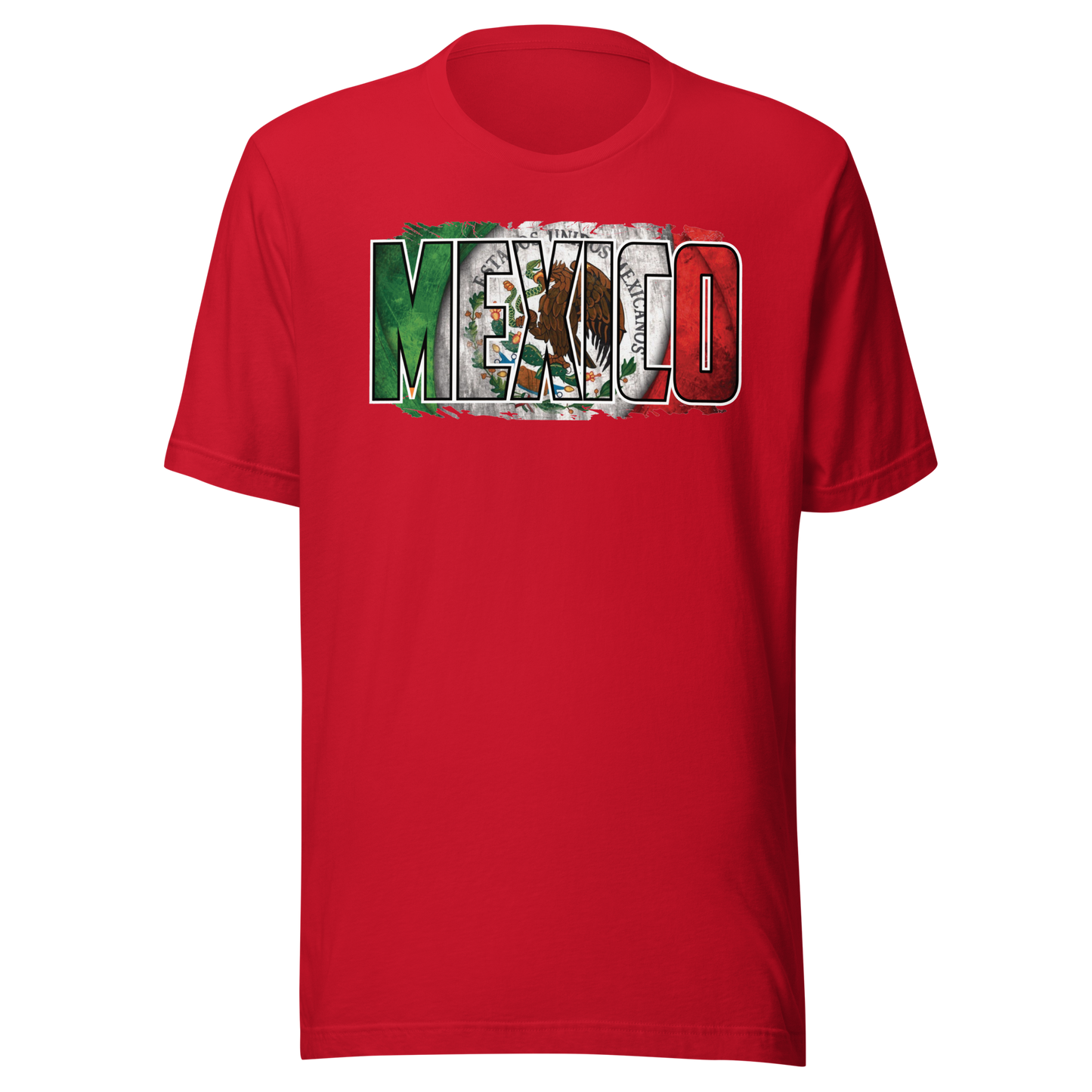 Mexico Flag Design T-Shirt