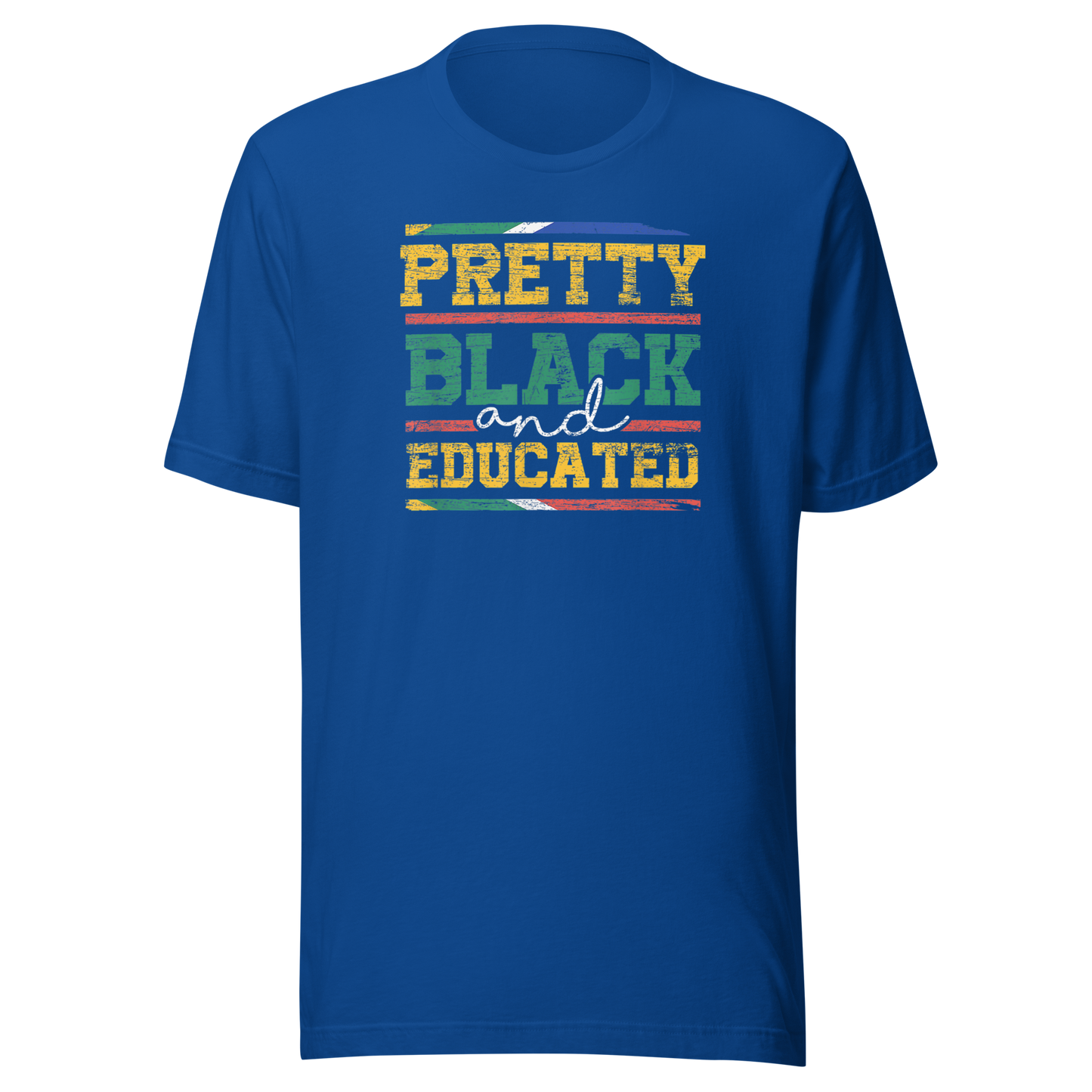 Pretty Black And Educated Women Gift Black History Month T-Shirt