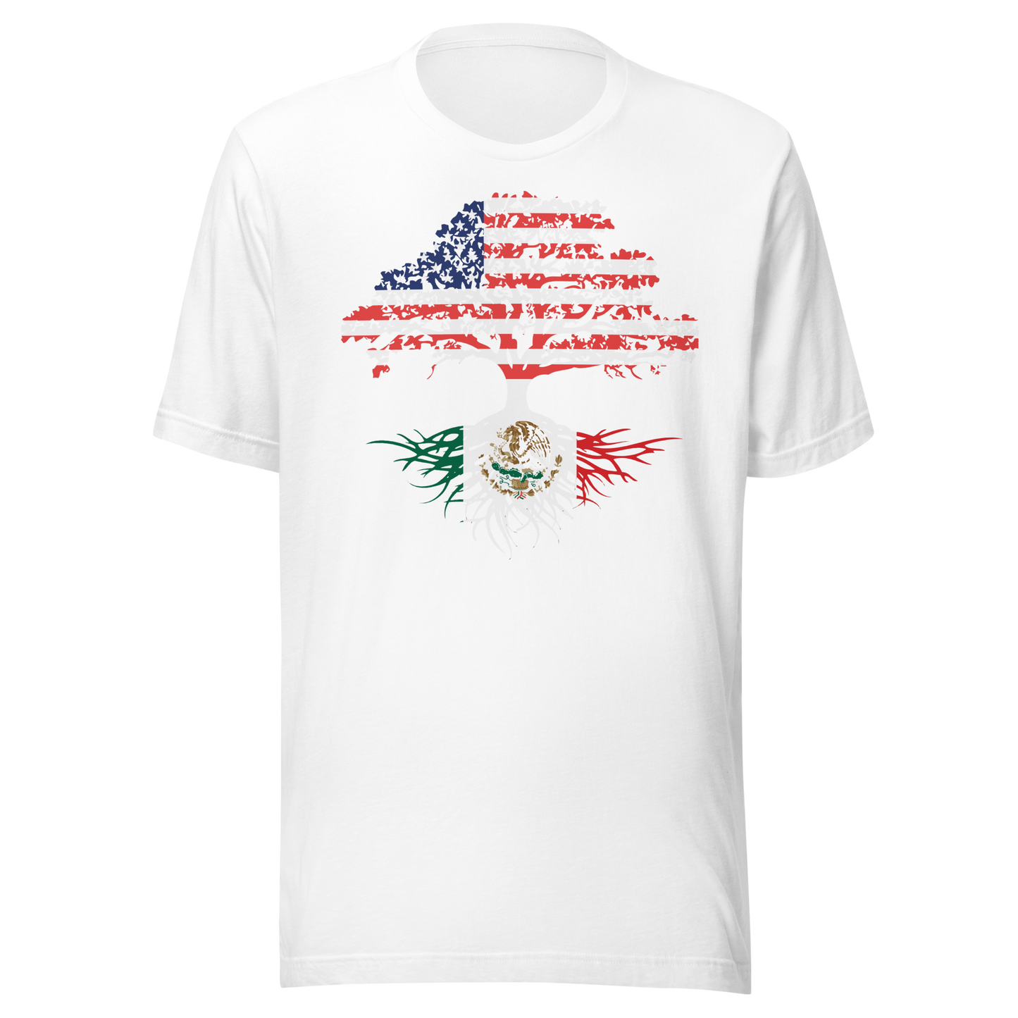 USA Mexico Tree T Shirt Men Women Kids Gift