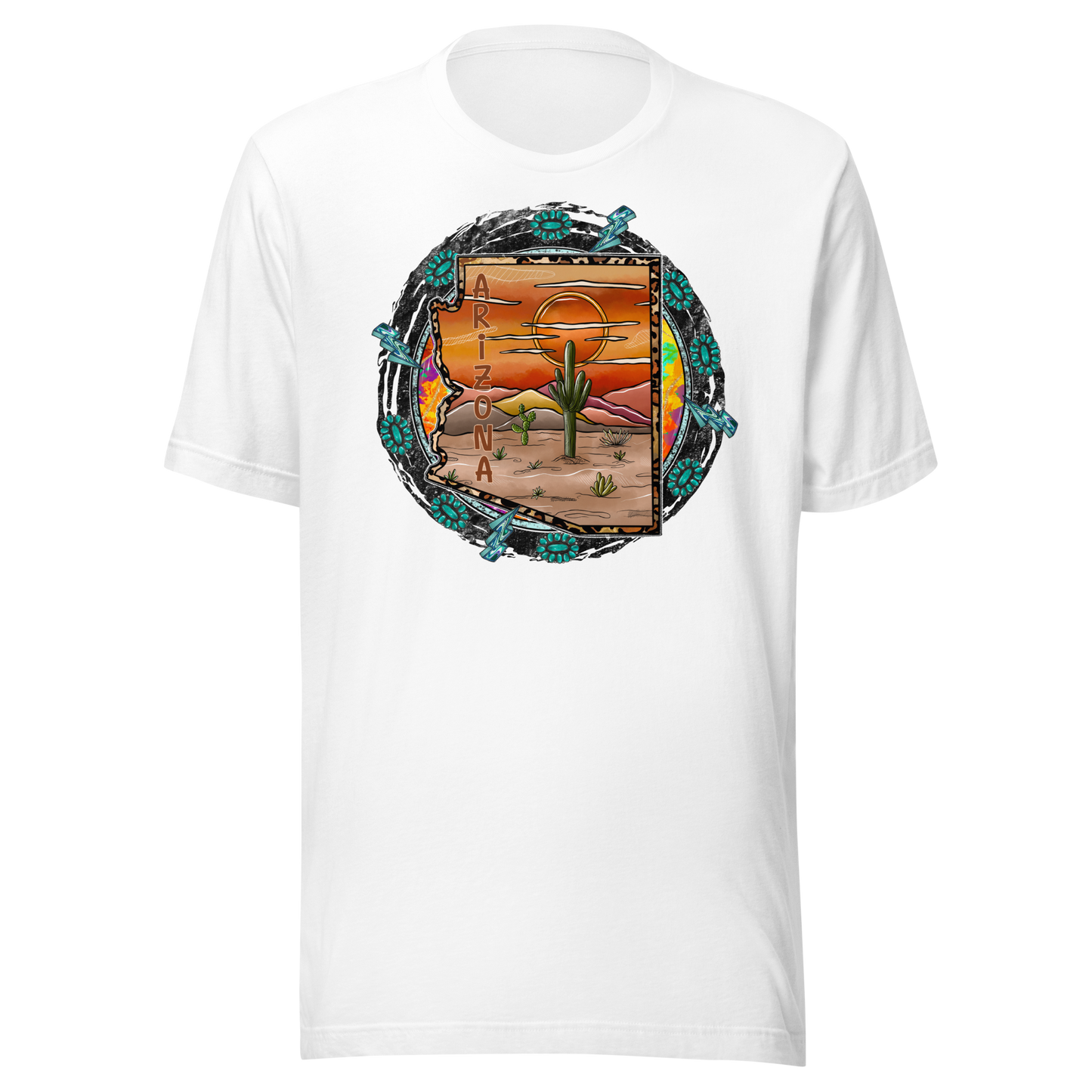 Arizona Desert Sunset T Shirt Men Women Kids Gift