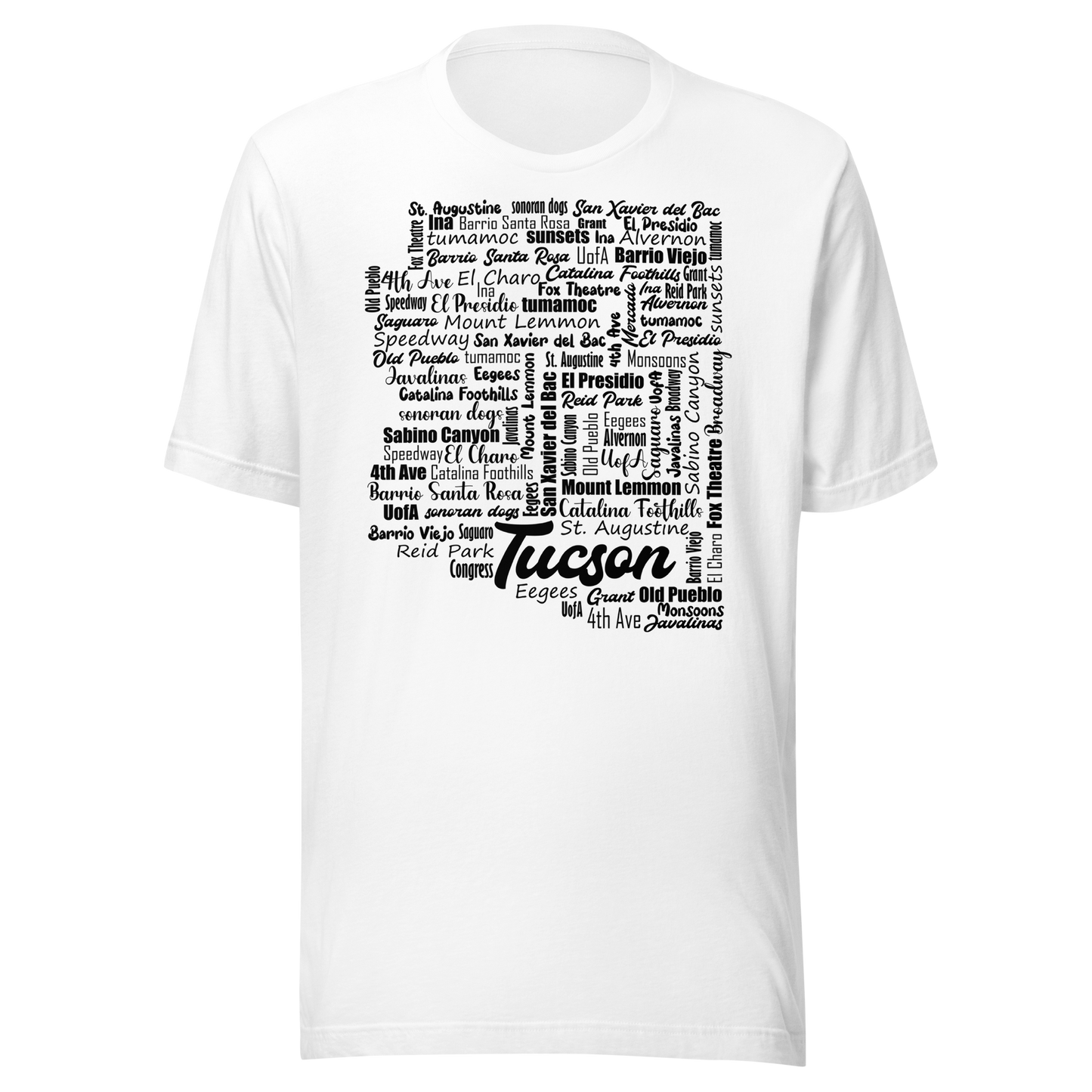 Tucson Typography T-Shirt