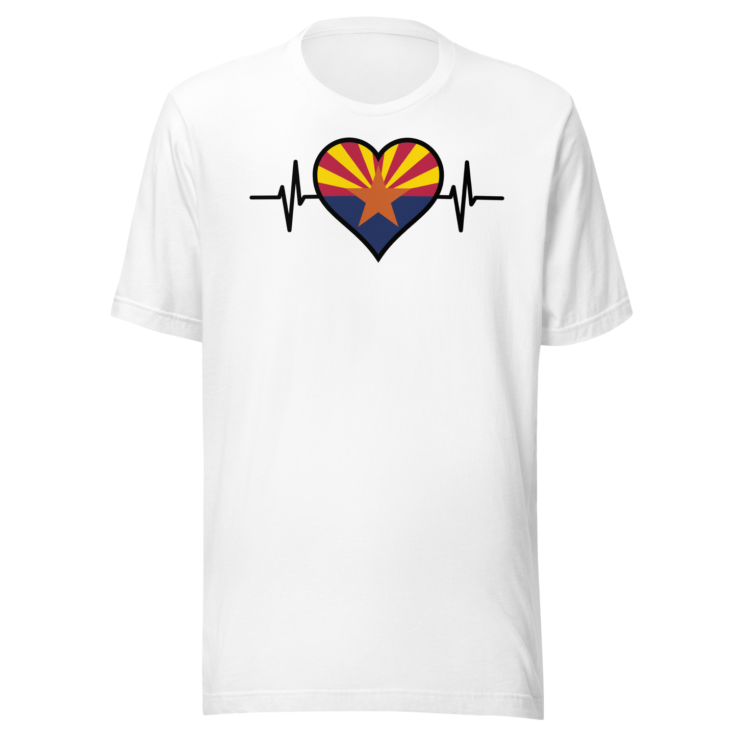 Heart Flag T Shirt Men Women Kids Gift