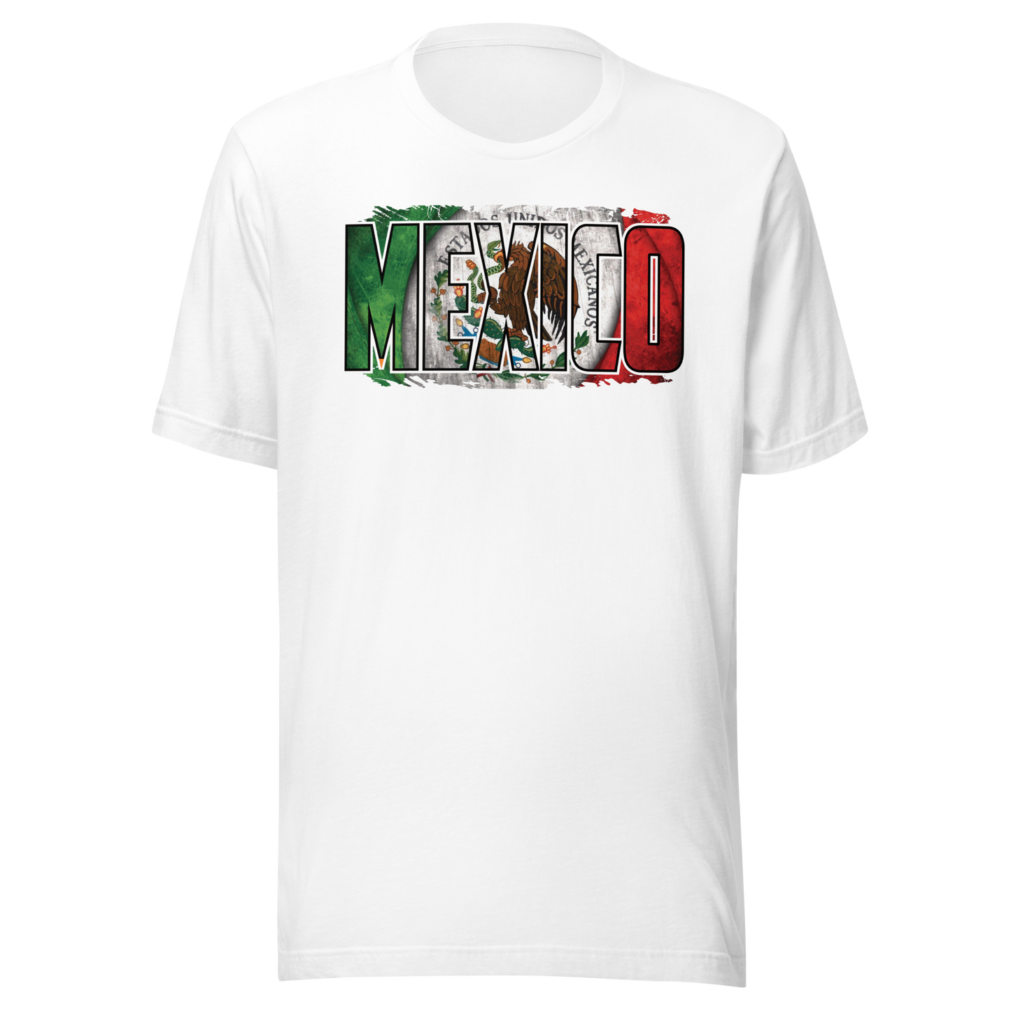 Mexico Flag Design T-Shirt