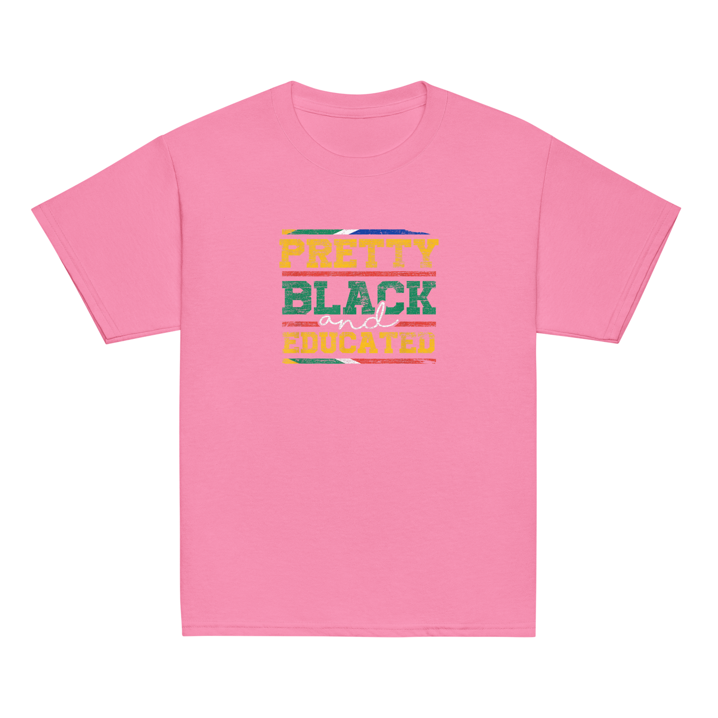 Pretty Black And Educated Women Gift Black History Month T-Shirt