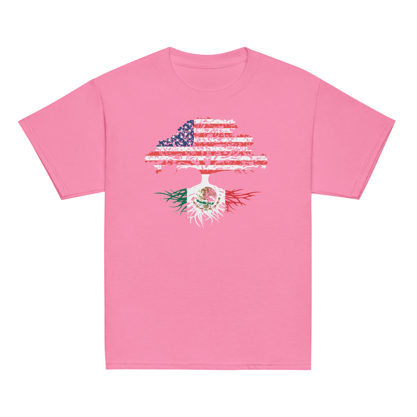USA Mexico Tree T Shirt Men Women Kids Gift