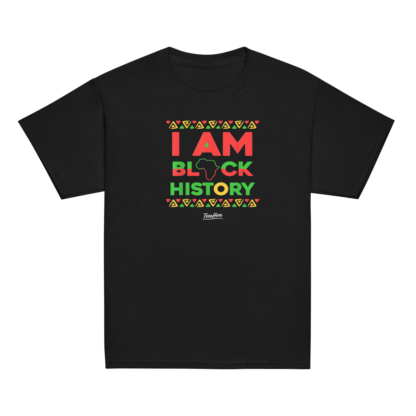 I Am Black History Month Men Women Kids African American T-Shirt