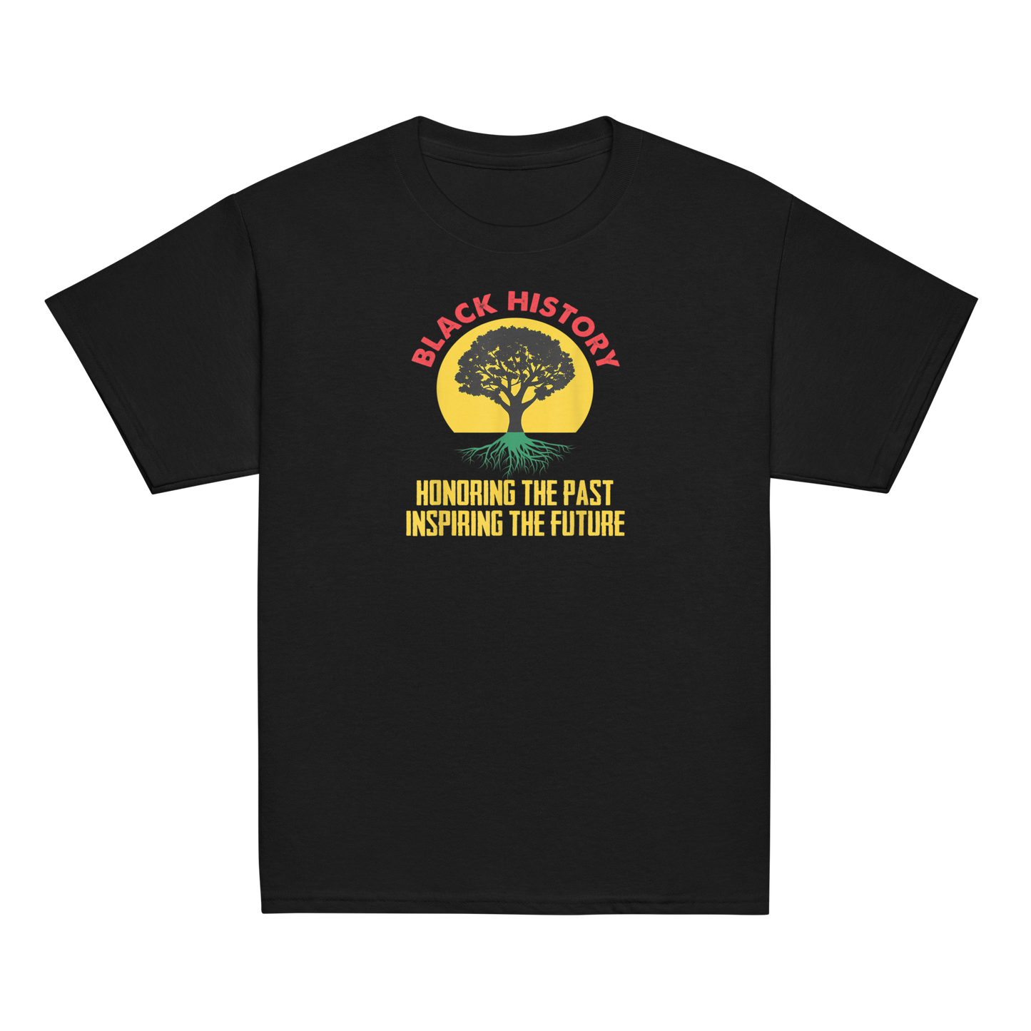 Honoring Past Inspiring Future Black History Month T-Shirt