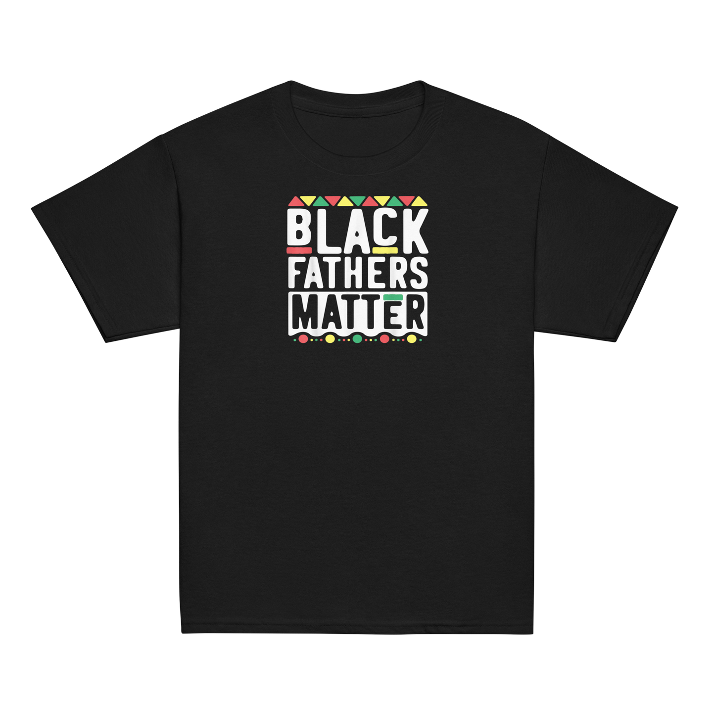 Black Fathers Matter T-Shirt for Men Dad History Month T-Shirt