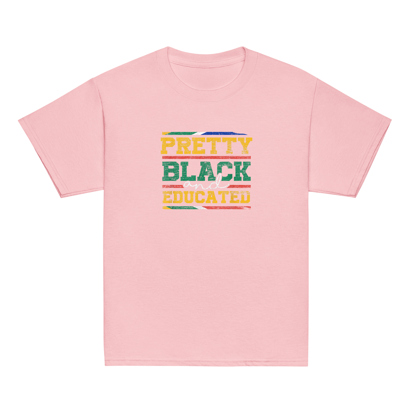 Pretty Black And Educated Women Gift Black History Month T-Shirt