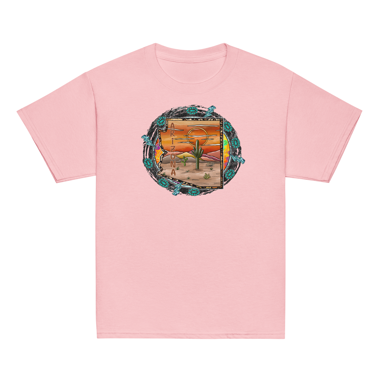 Arizona Desert Sunset T Shirt Men Women Kids Gift