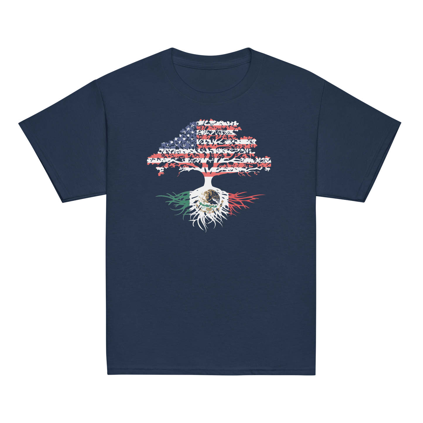 USA Mexico Tree T Shirt Men Women Kids Gift