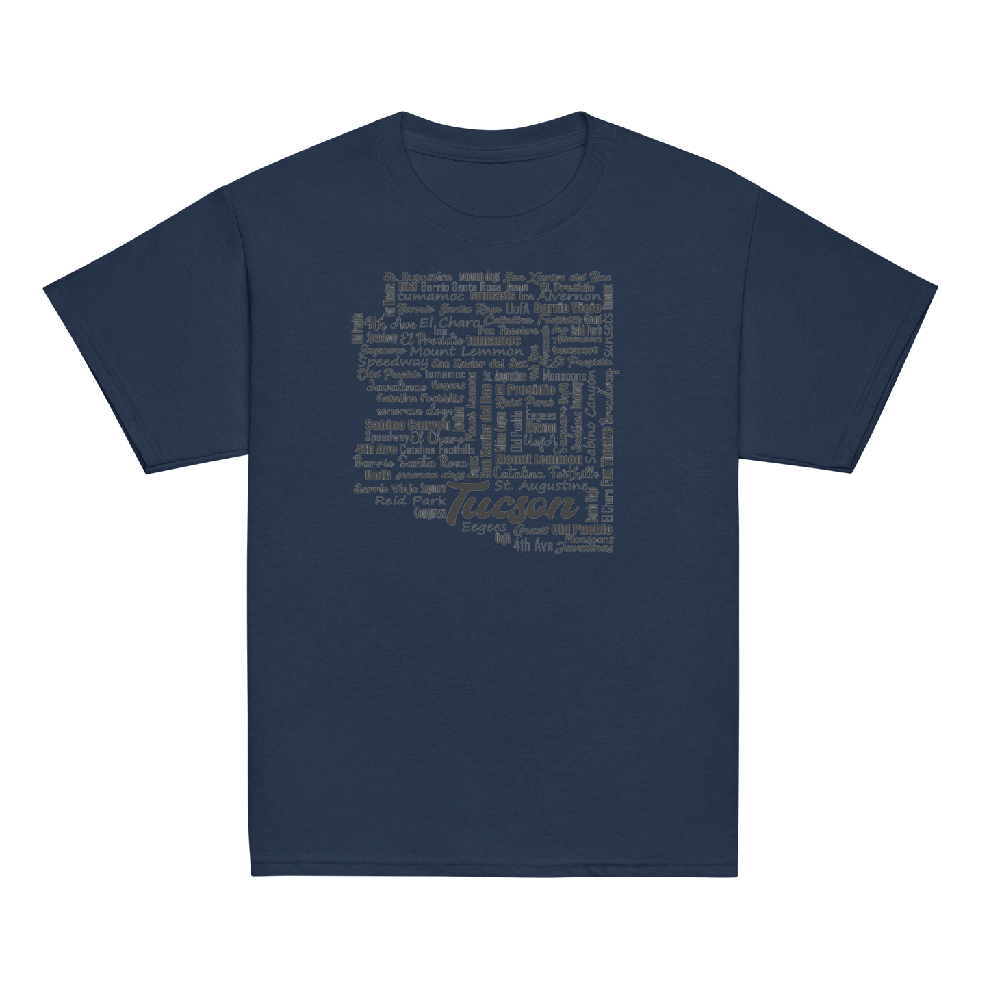 Tucson Typography T-Shirt