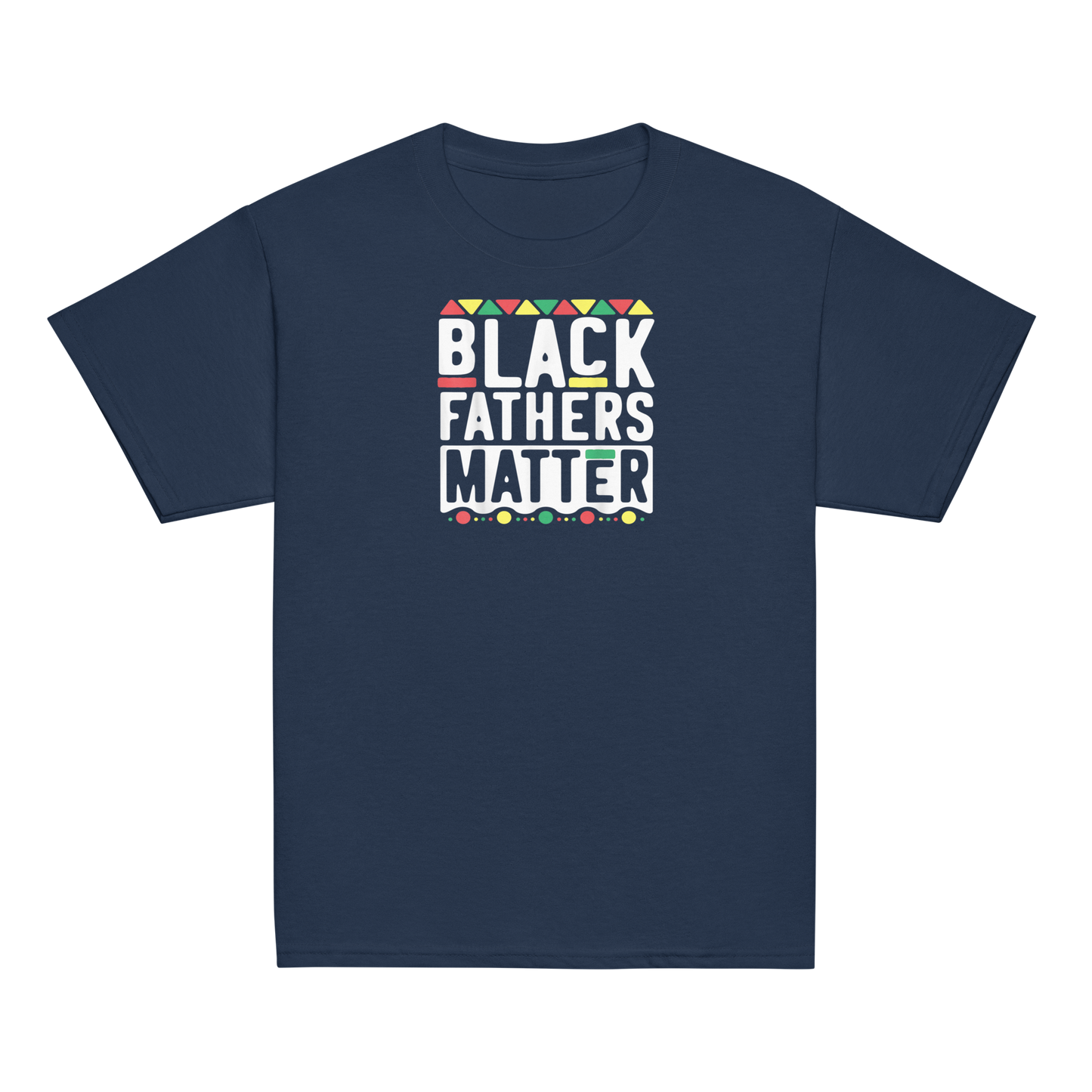 Black Fathers Matter T-Shirt for Men Dad History Month T-Shirt