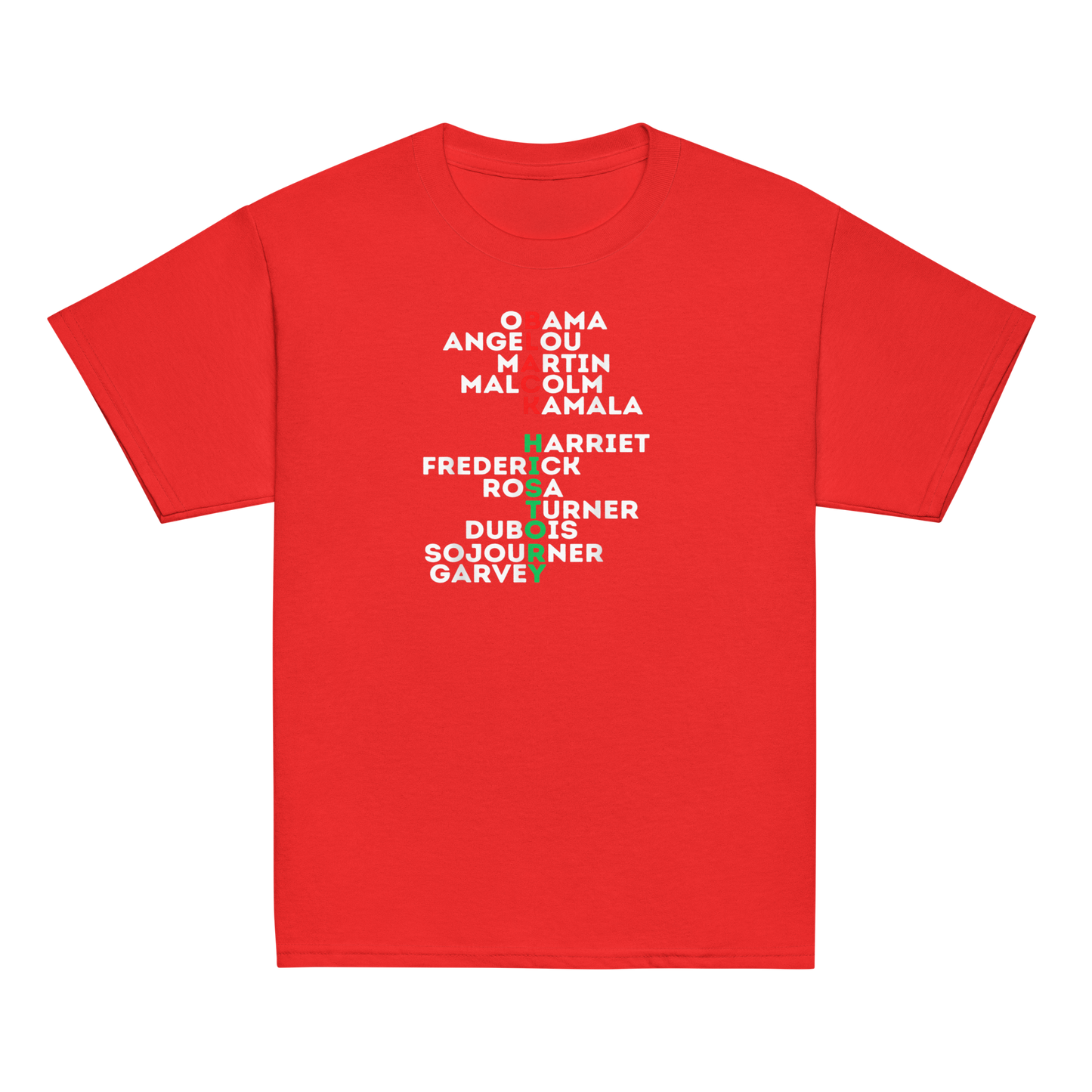 Black History Month 2021 Dream Like Leaders Kings Queens Luv T-Shirt