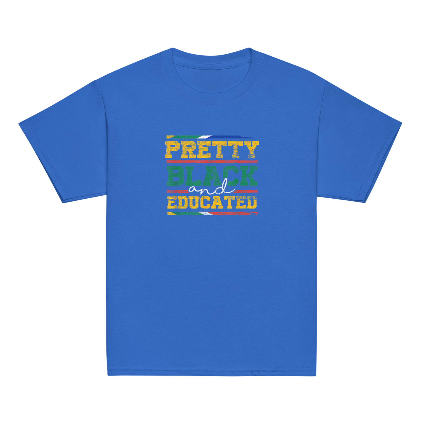 Pretty Black And Educated Women Gift Black History Month T-Shirt
