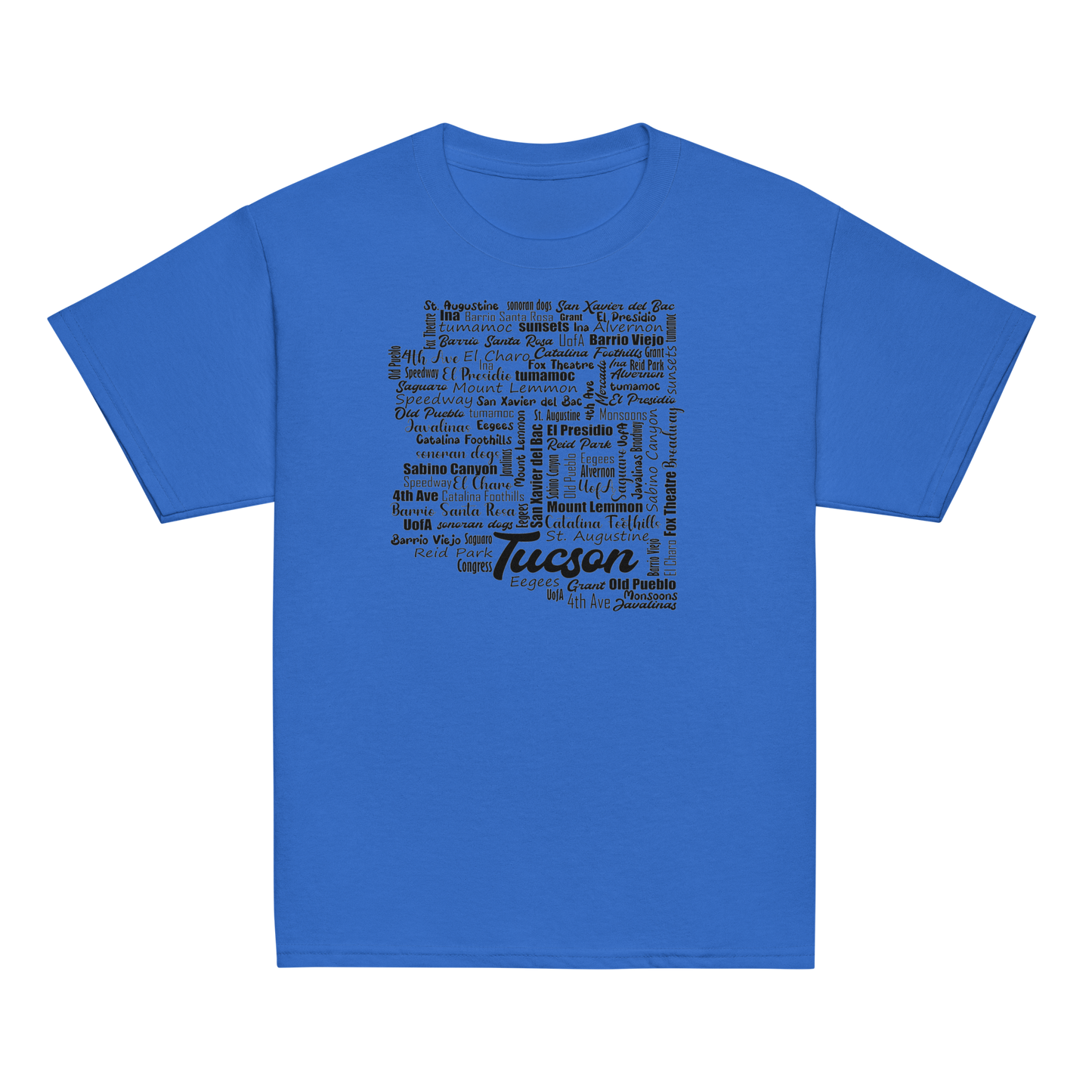 Tucson Typography T-Shirt