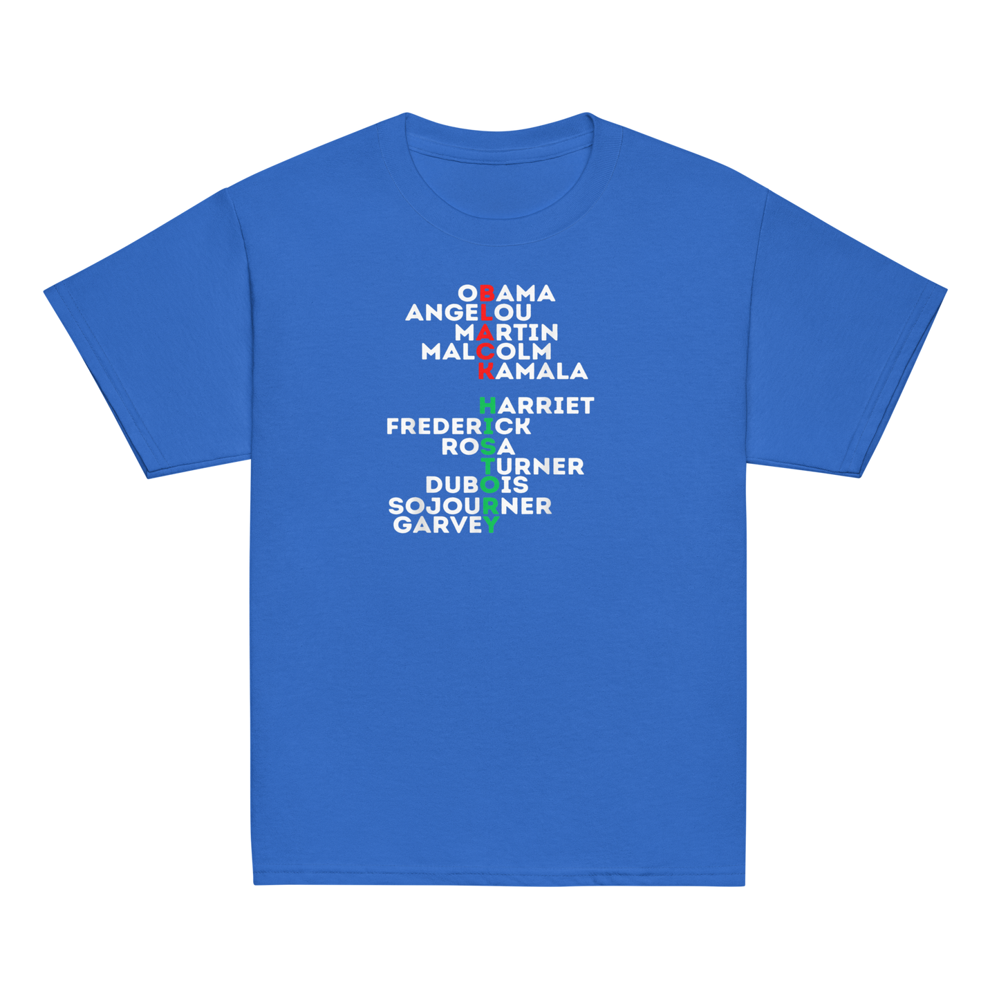 Black History Month 2021 Dream Like Leaders Kings Queens Luv T-Shirt