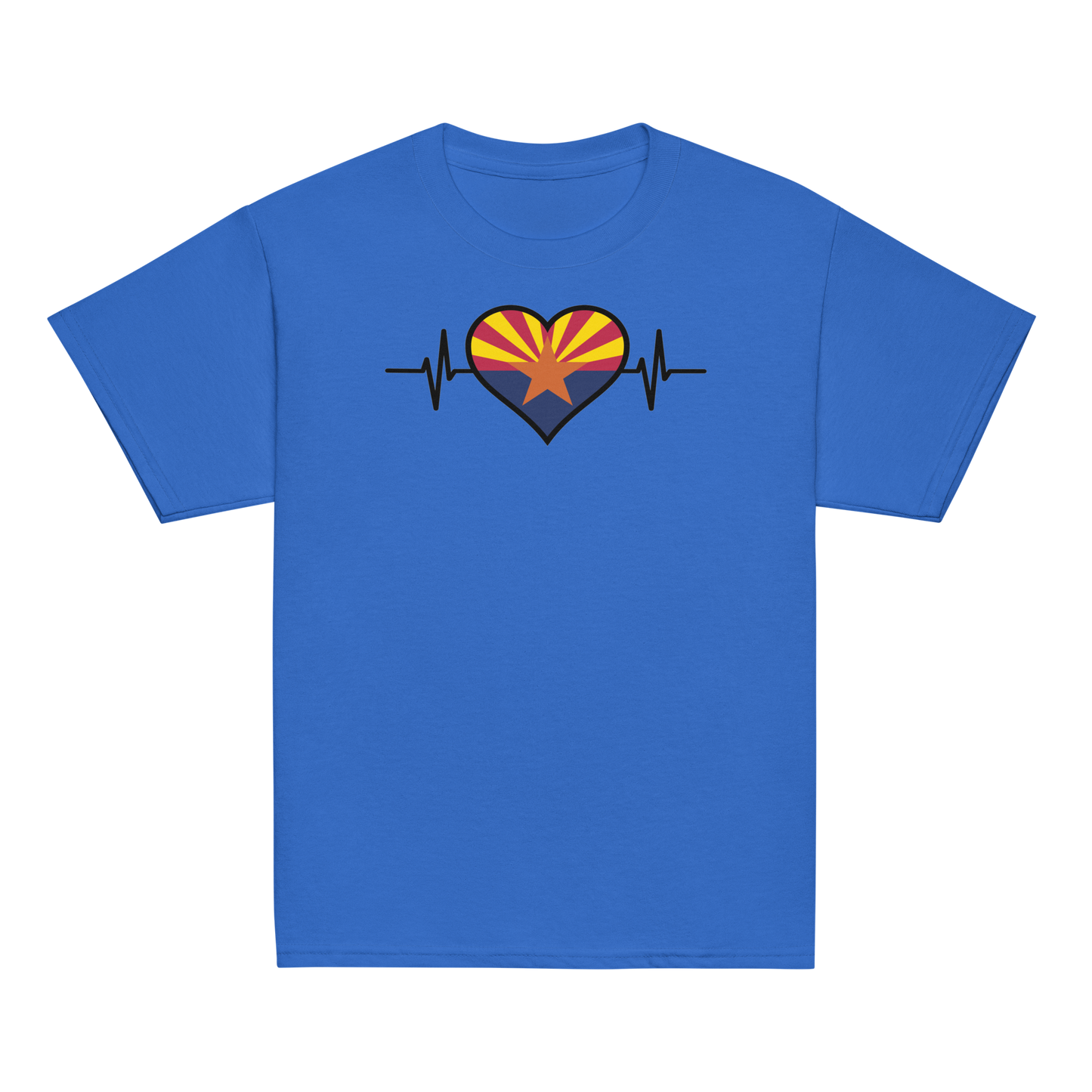 Heart Flag T Shirt Men Women Kids Gift