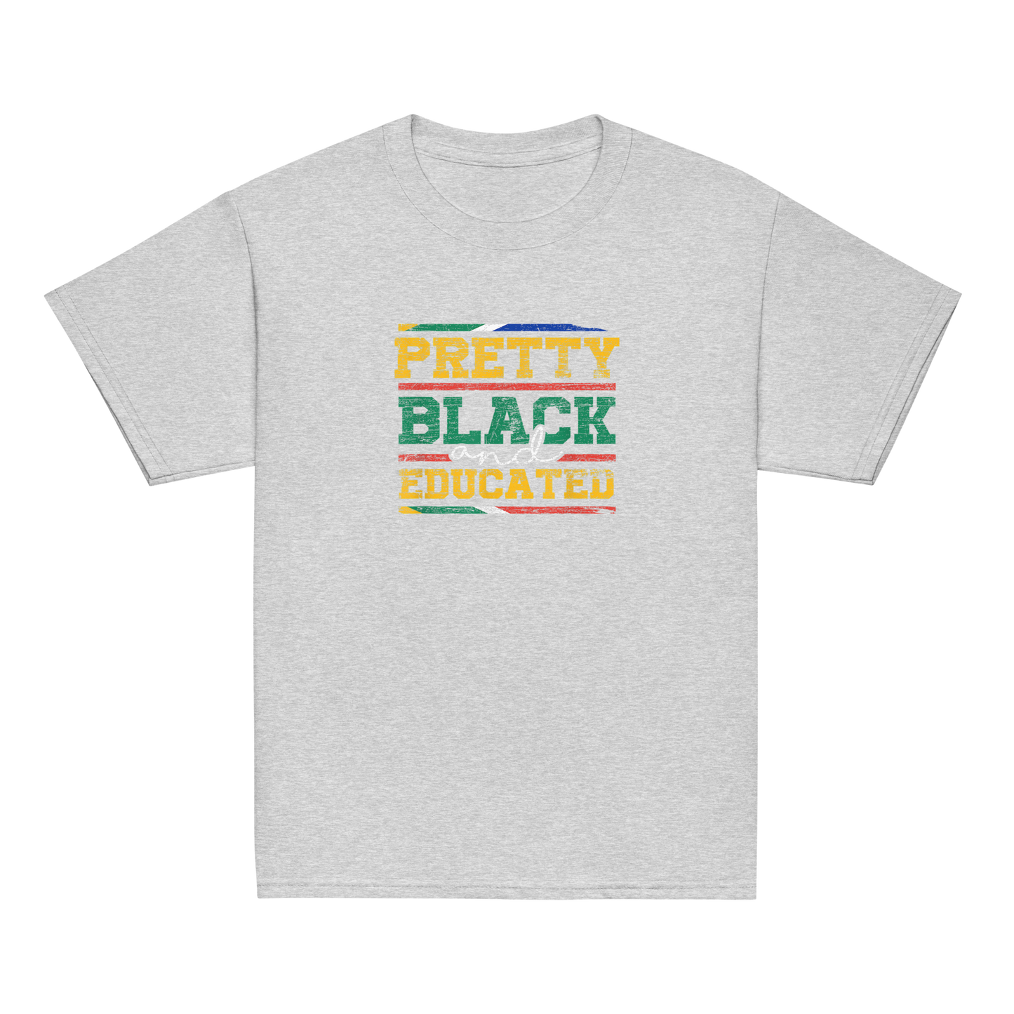 Pretty Black And Educated Women Gift Black History Month T-Shirt