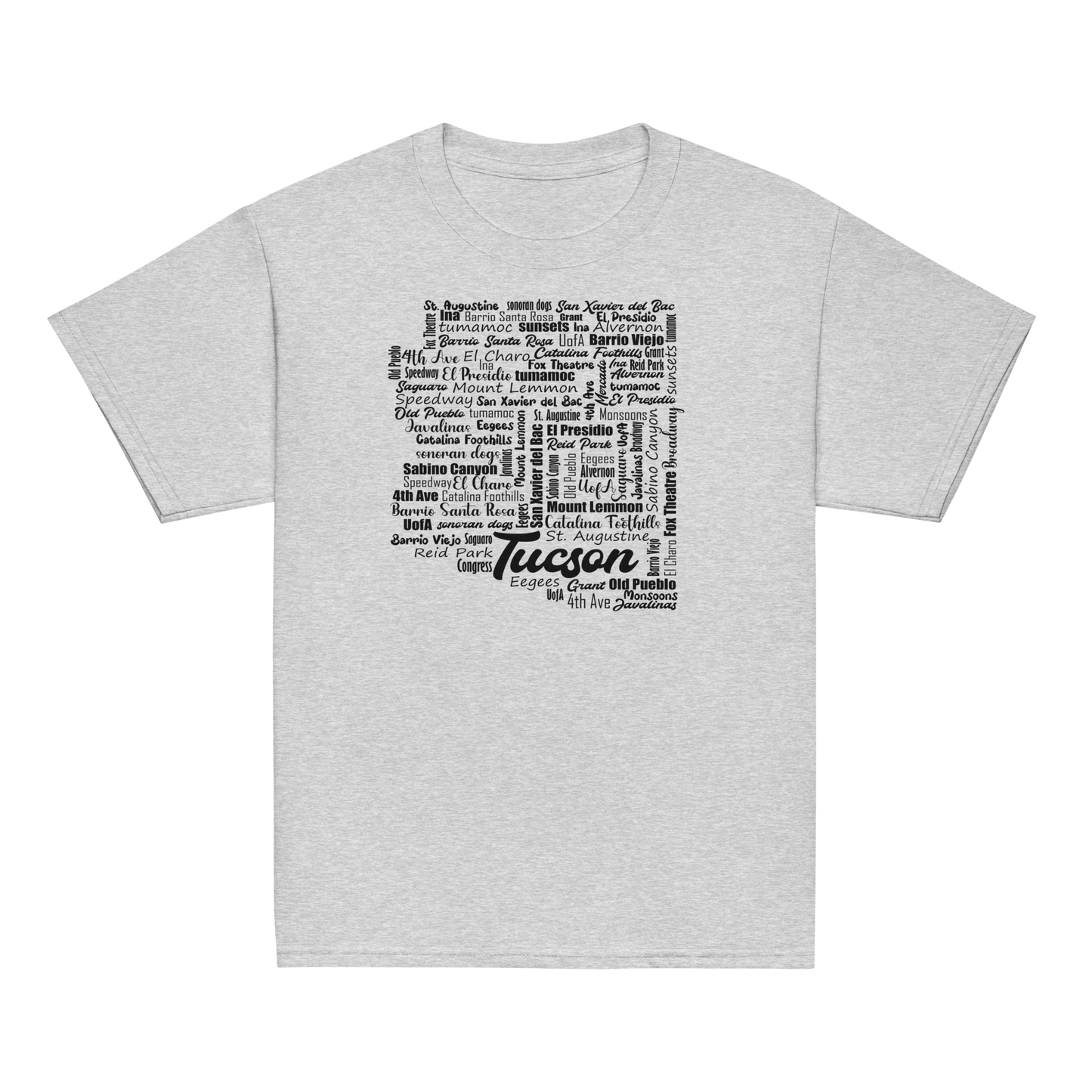 Tucson Typography T-Shirt