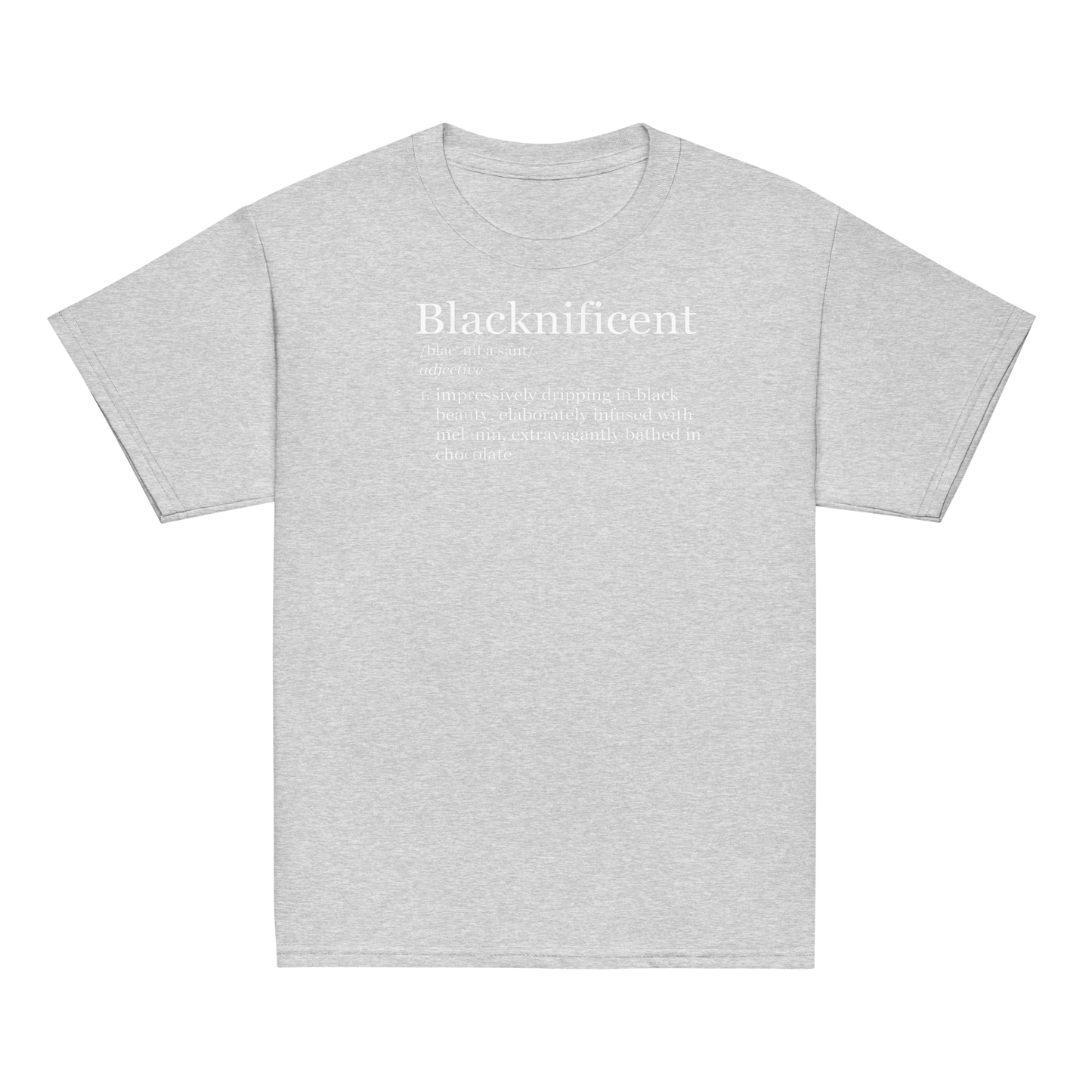 Blacknificent Magnificent Black Pride Melanin Gift 2020 T-Shirt