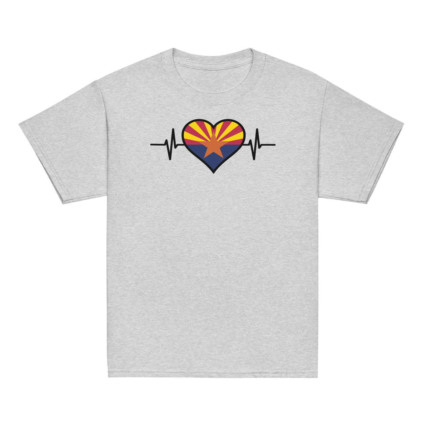 Heart Flag T Shirt Men Women Kids Gift