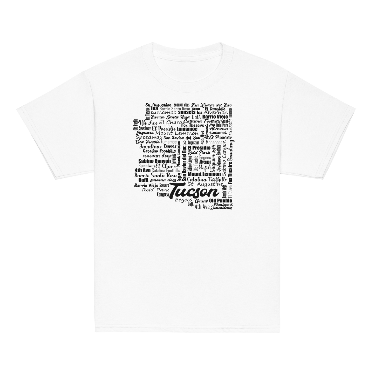 Tucson Typography T-Shirt