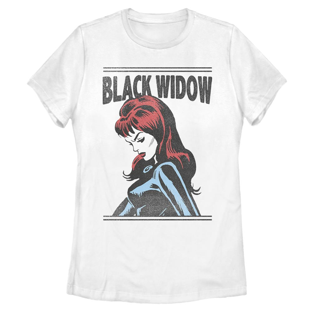 Women's Marvel Widow Simple T-Shirt
