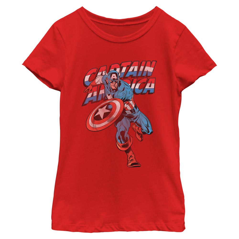 Girl's Marvel Avengers Classic Steve Oh Sorry T-Shirt